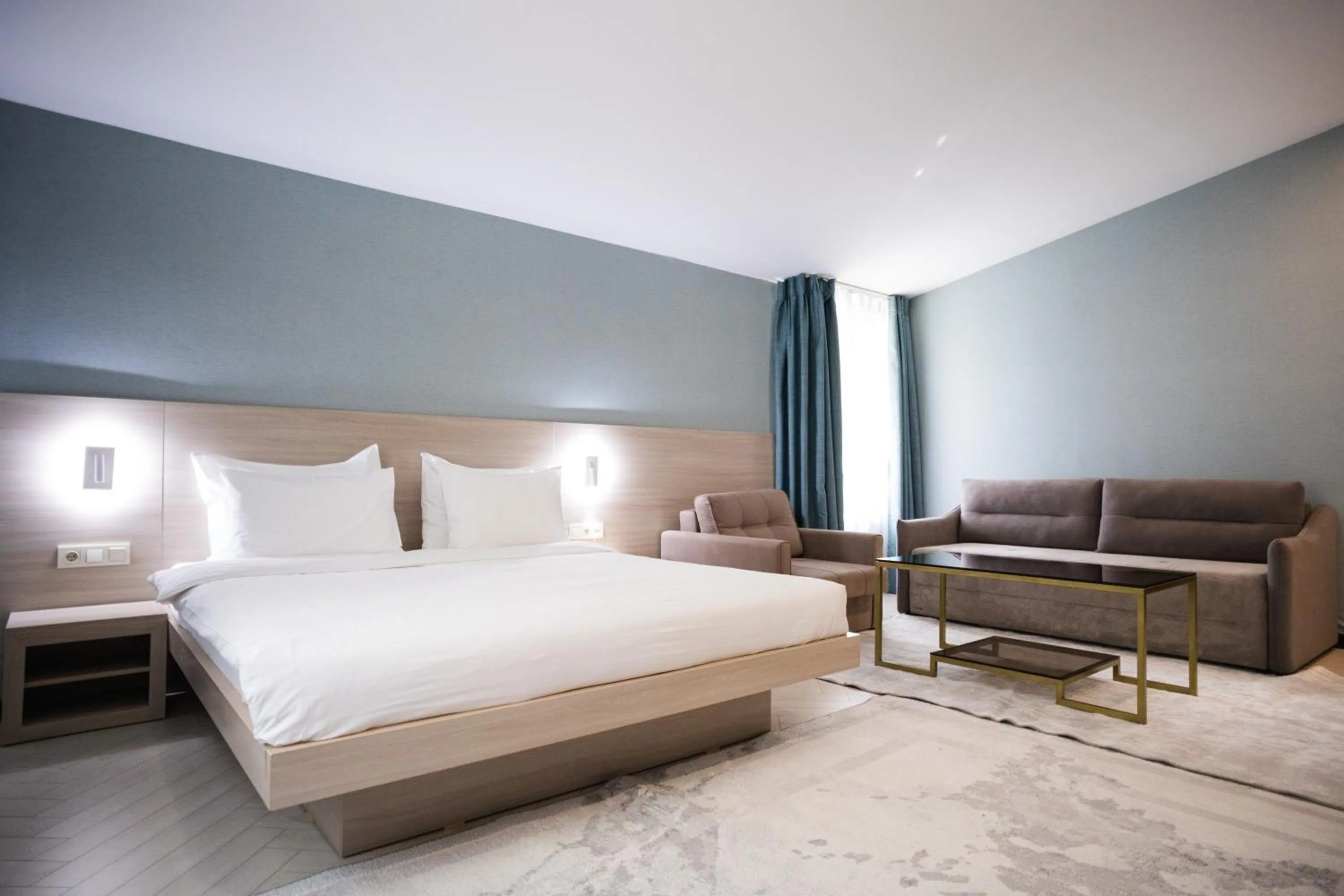 Bed in Resident Hotel Gogol