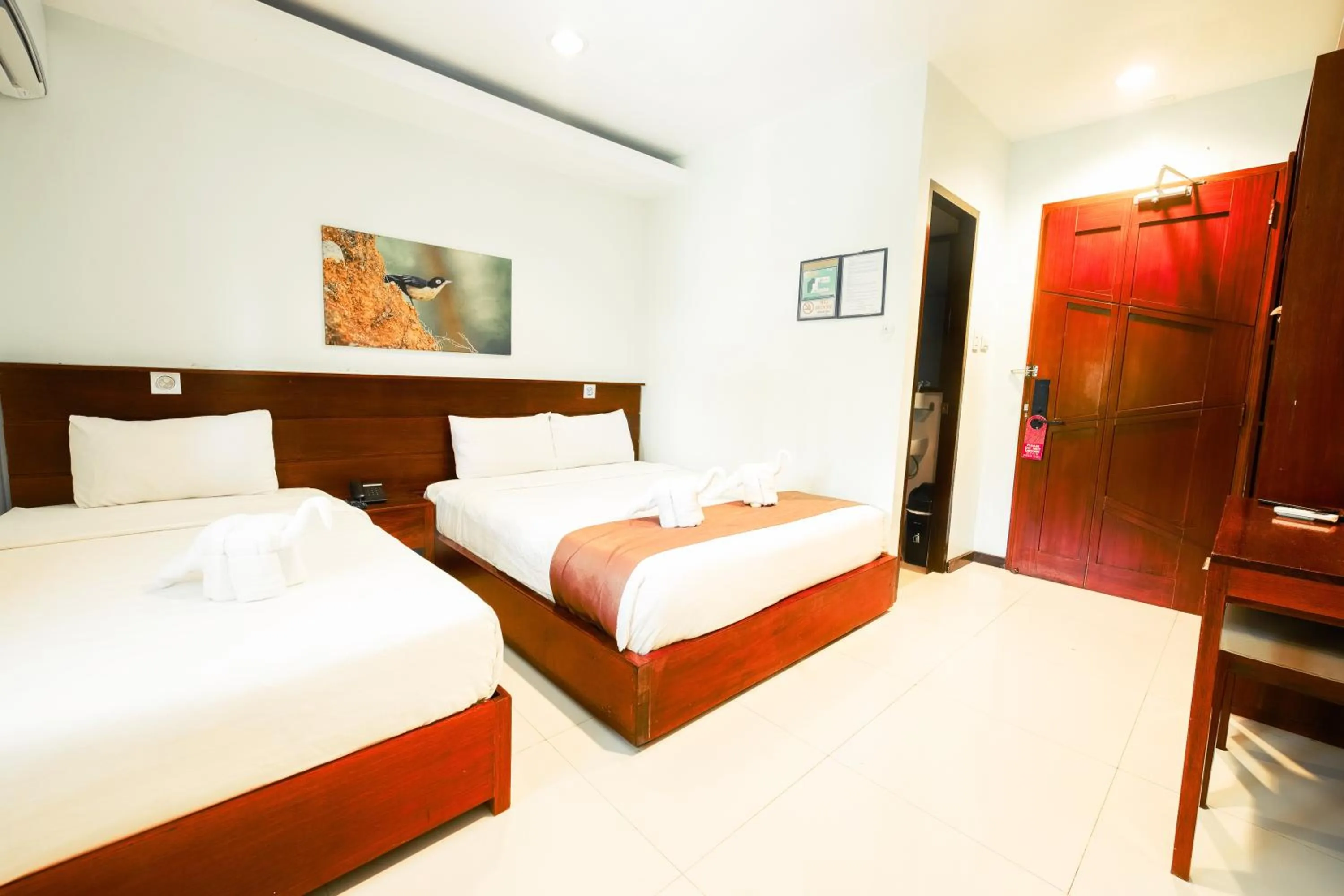 Bed in Marianne Hotel