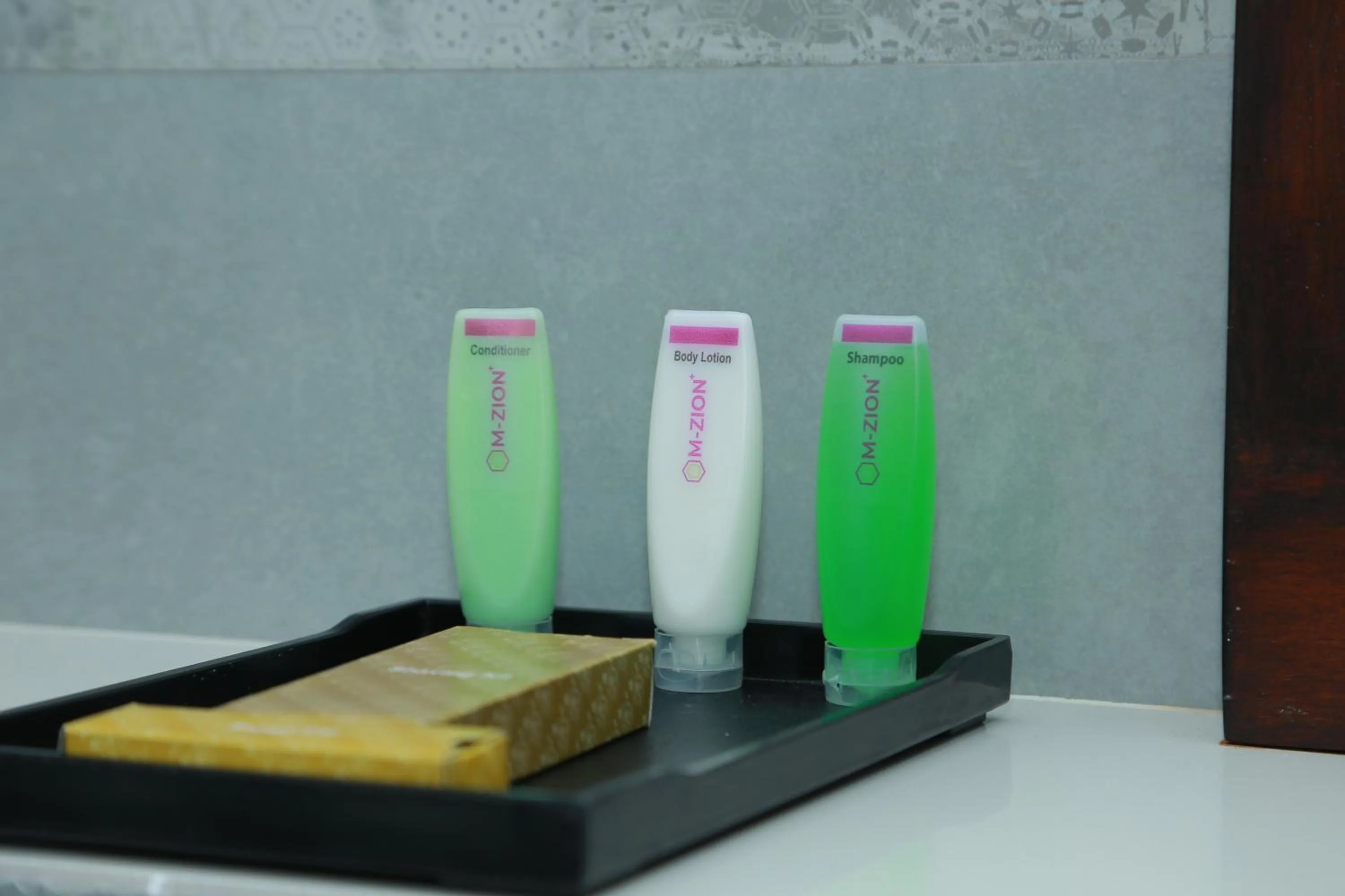 Bathroom in Mzion Hotel Weligama