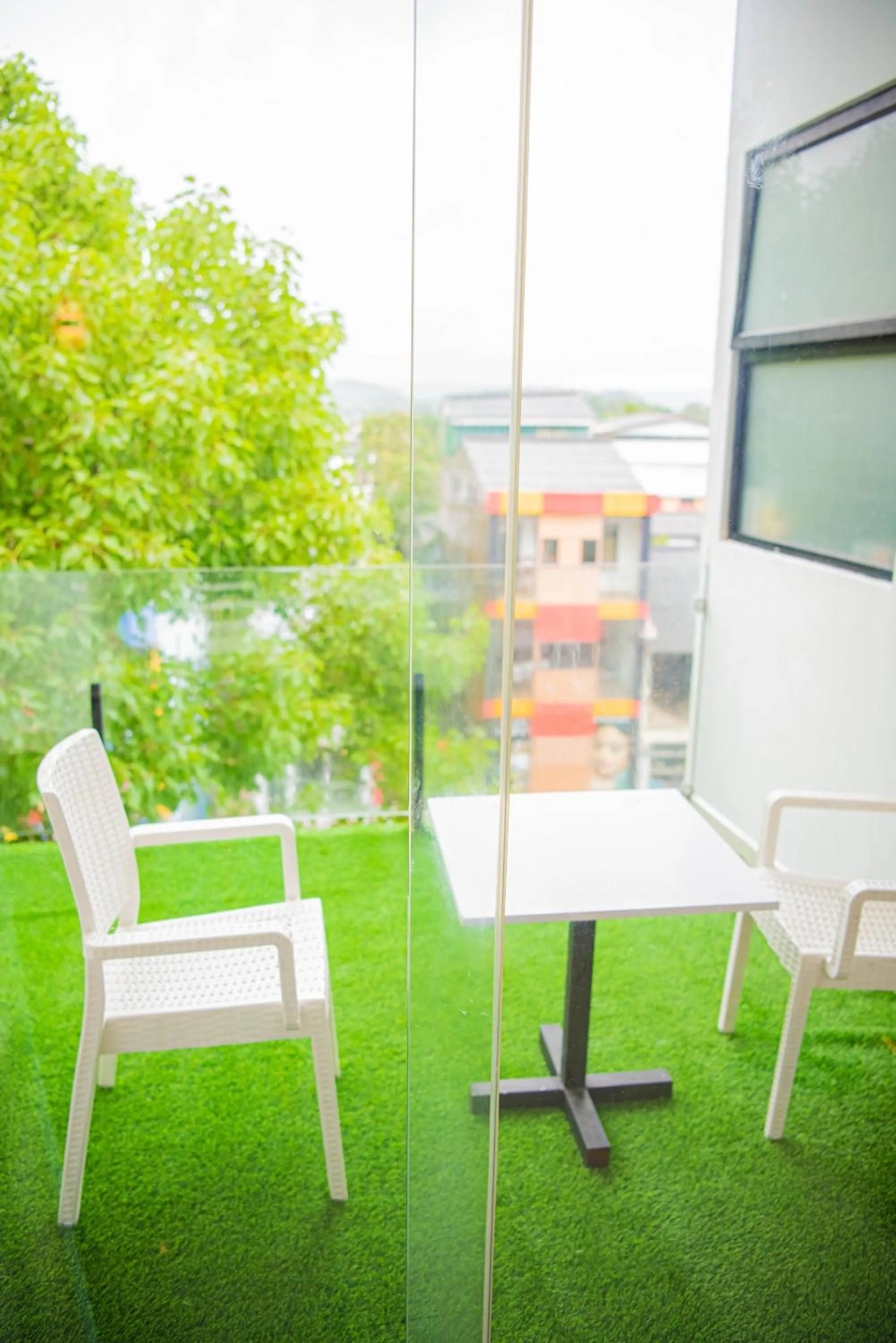 Balcony/Terrace in Mzion Hotel Weligama