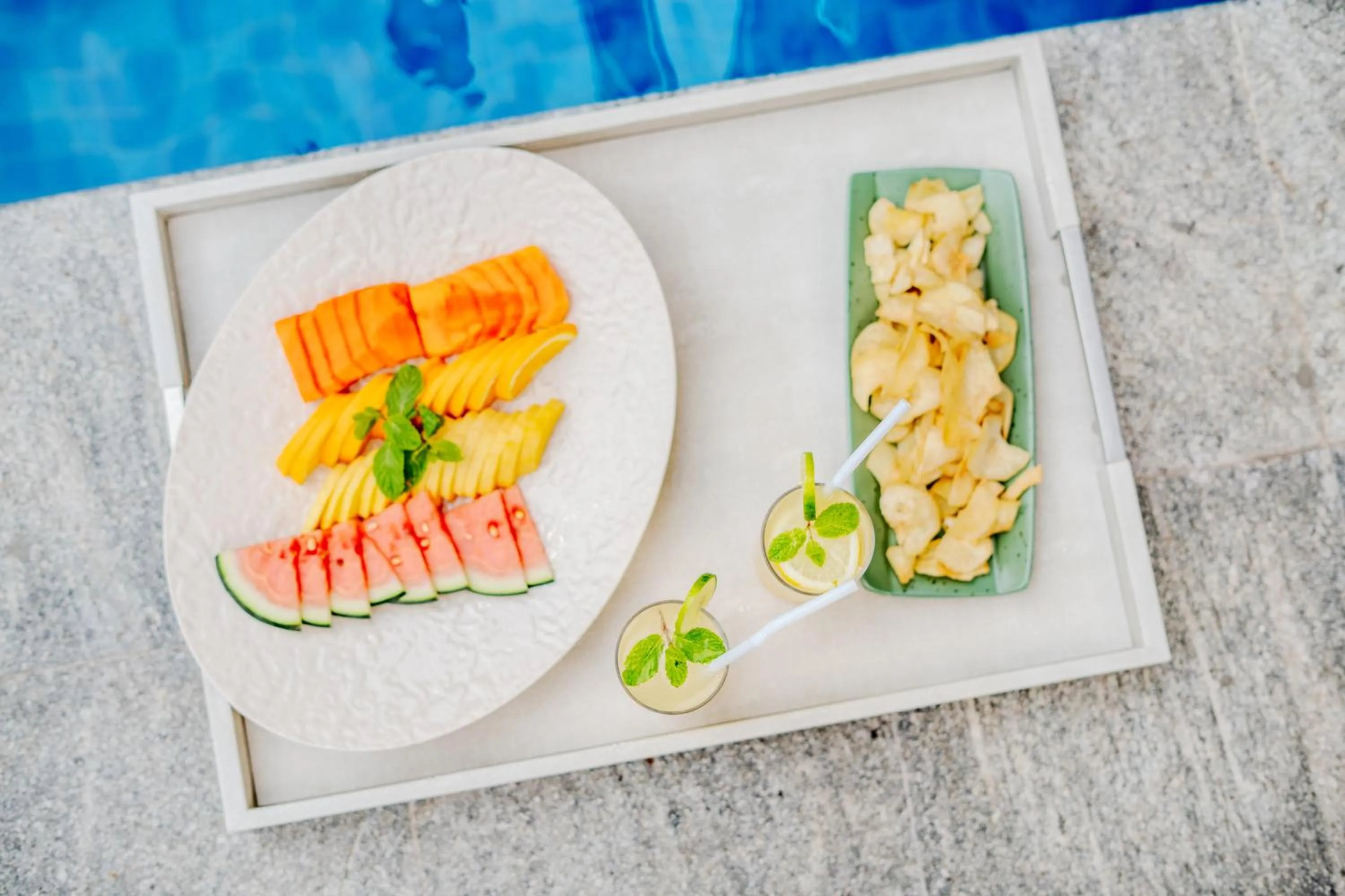 Breakfast in Mzion Hotel Weligama