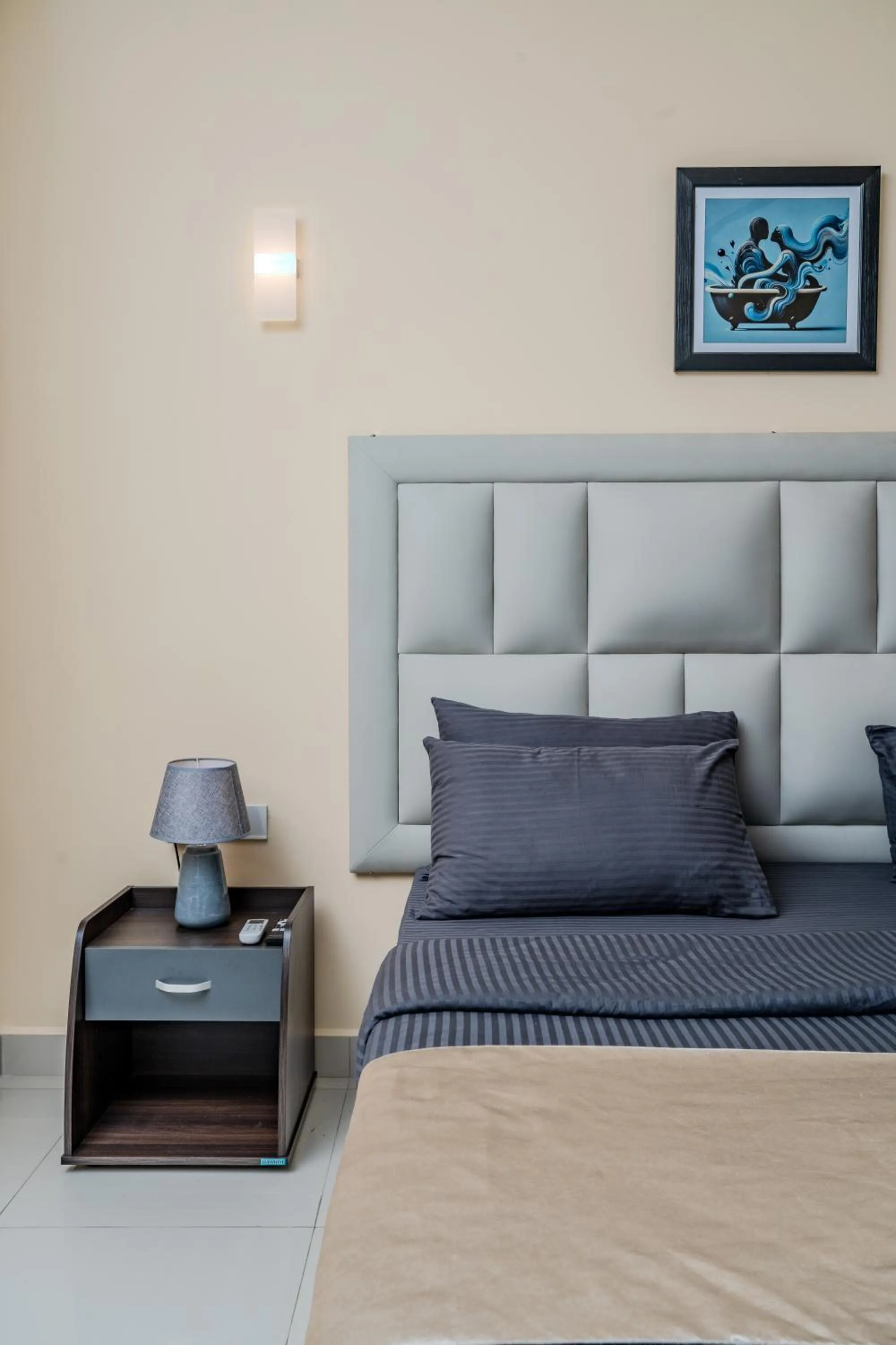 Bedroom in Mzion Hotel Weligama