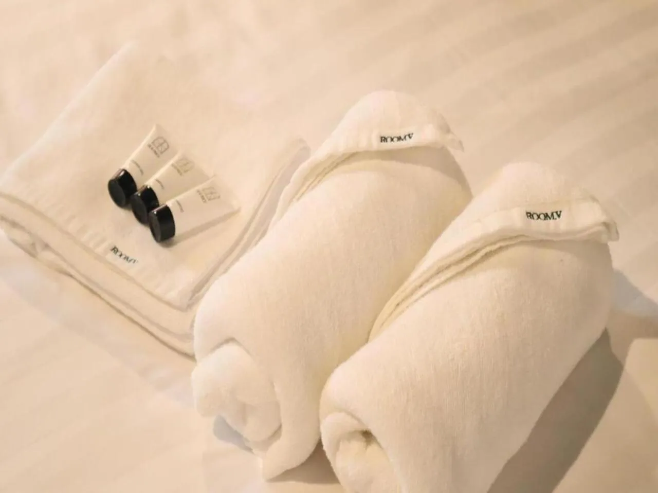 towels in Room V by SECOM Jalan Megat