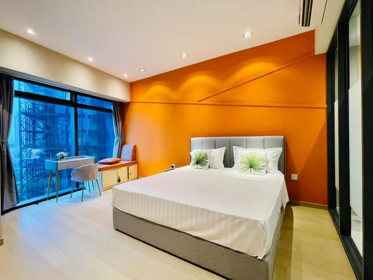 Bed in Eaton Suites KLCC Kuala Lumpur