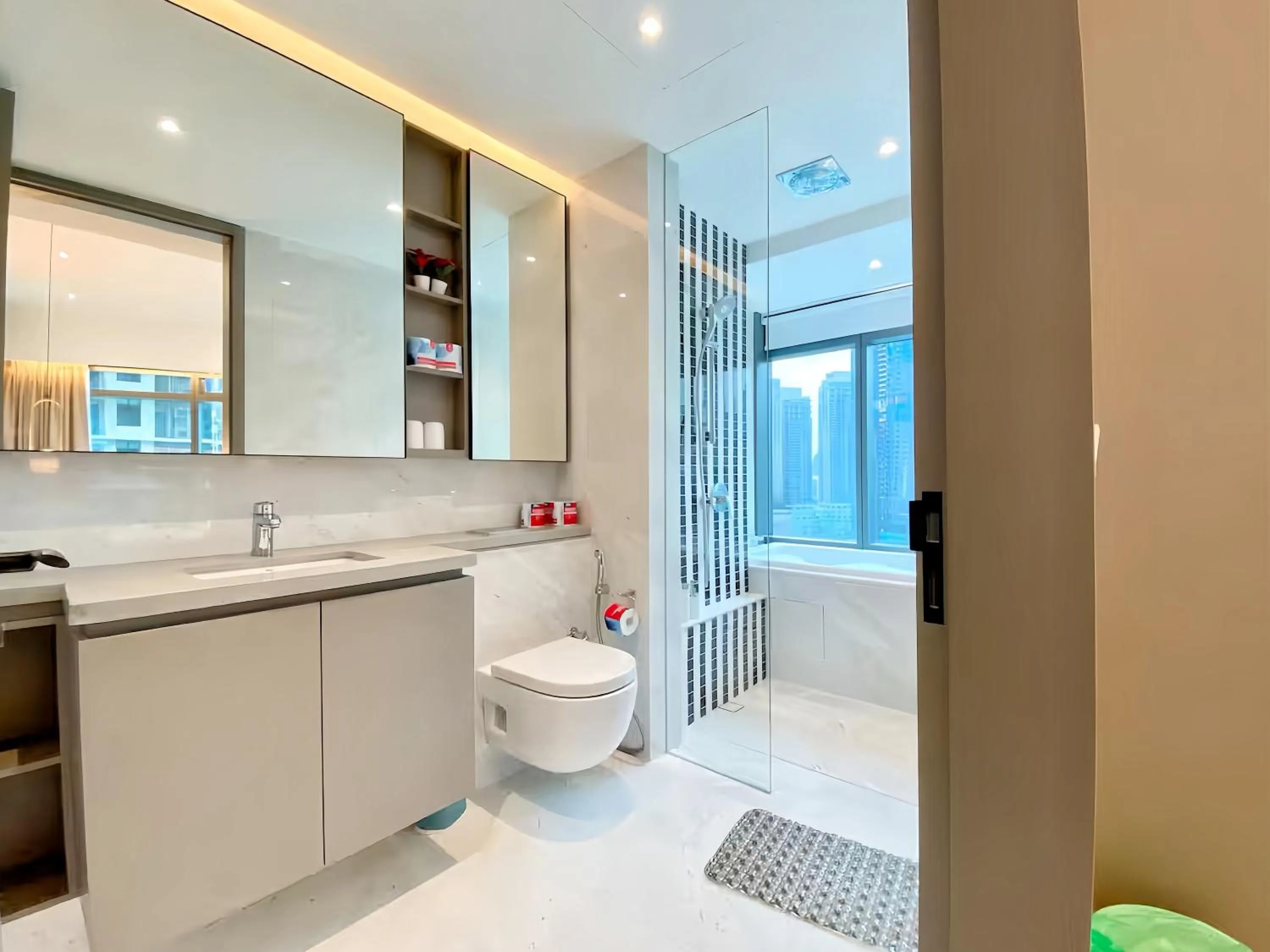 Shower in Eaton Suites KLCC Kuala Lumpur