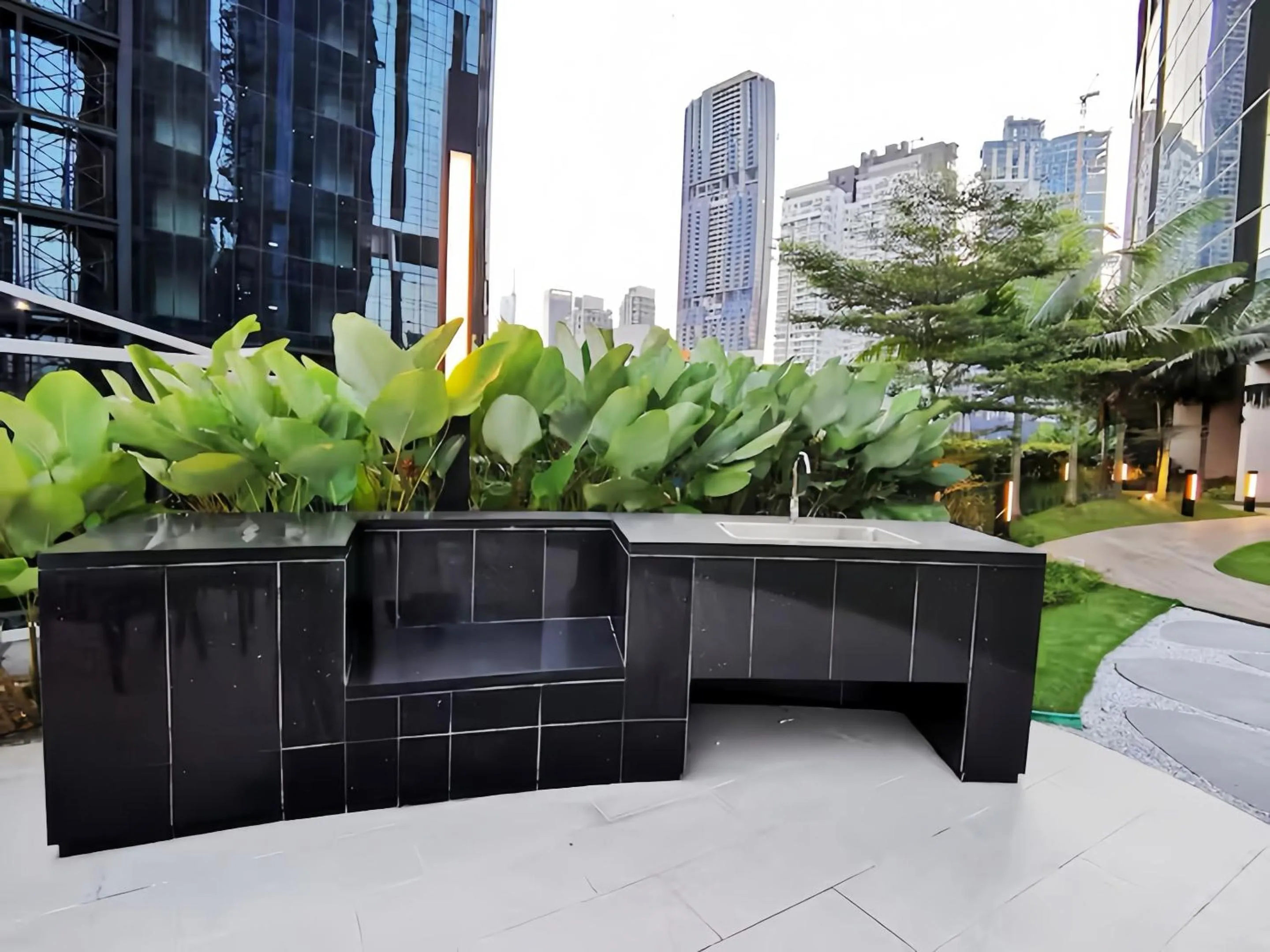 BBQ facilities in Eaton Suites KLCC Kuala Lumpur