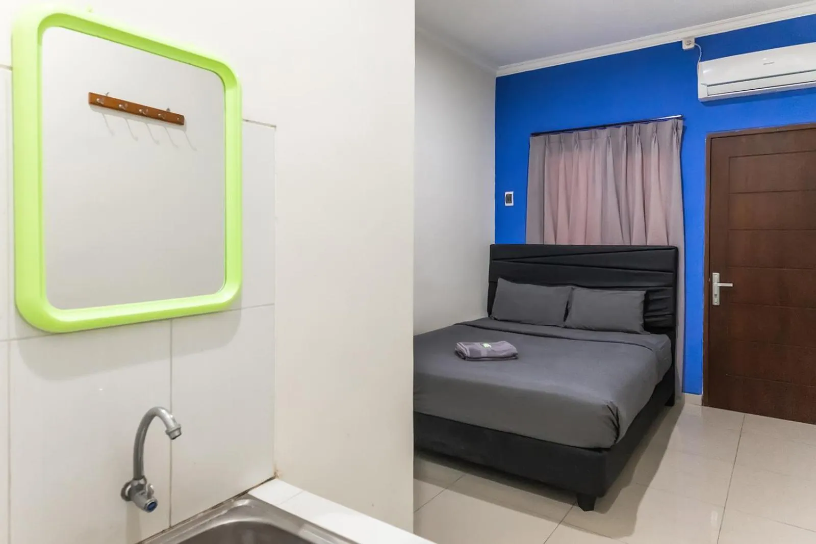 Bedroom, Bed in TwoSpaces Living at Panorama Eco Stay, Batu Malang