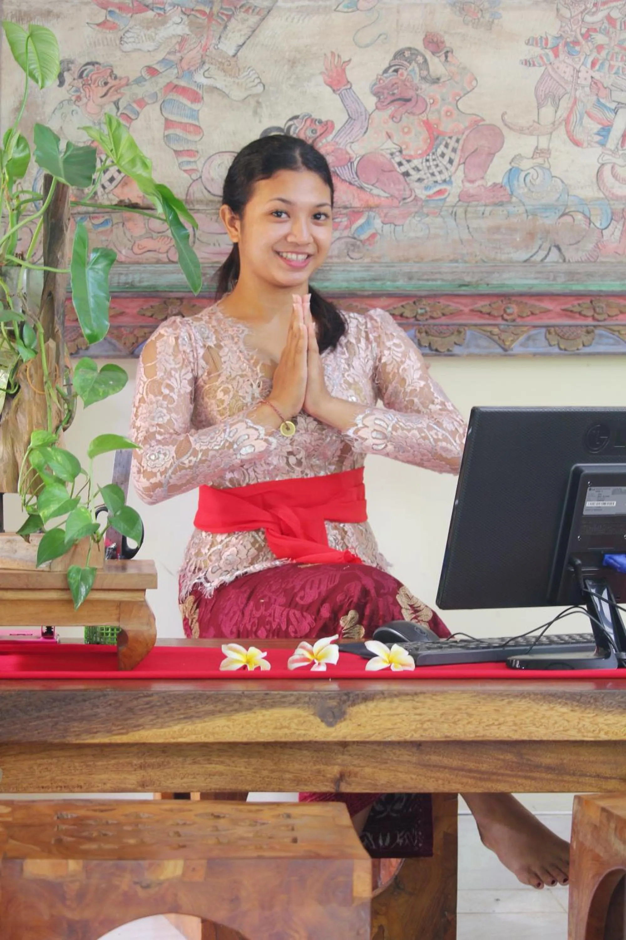 Lobby or reception in Sari Gong Guest House, A Trishula Collection