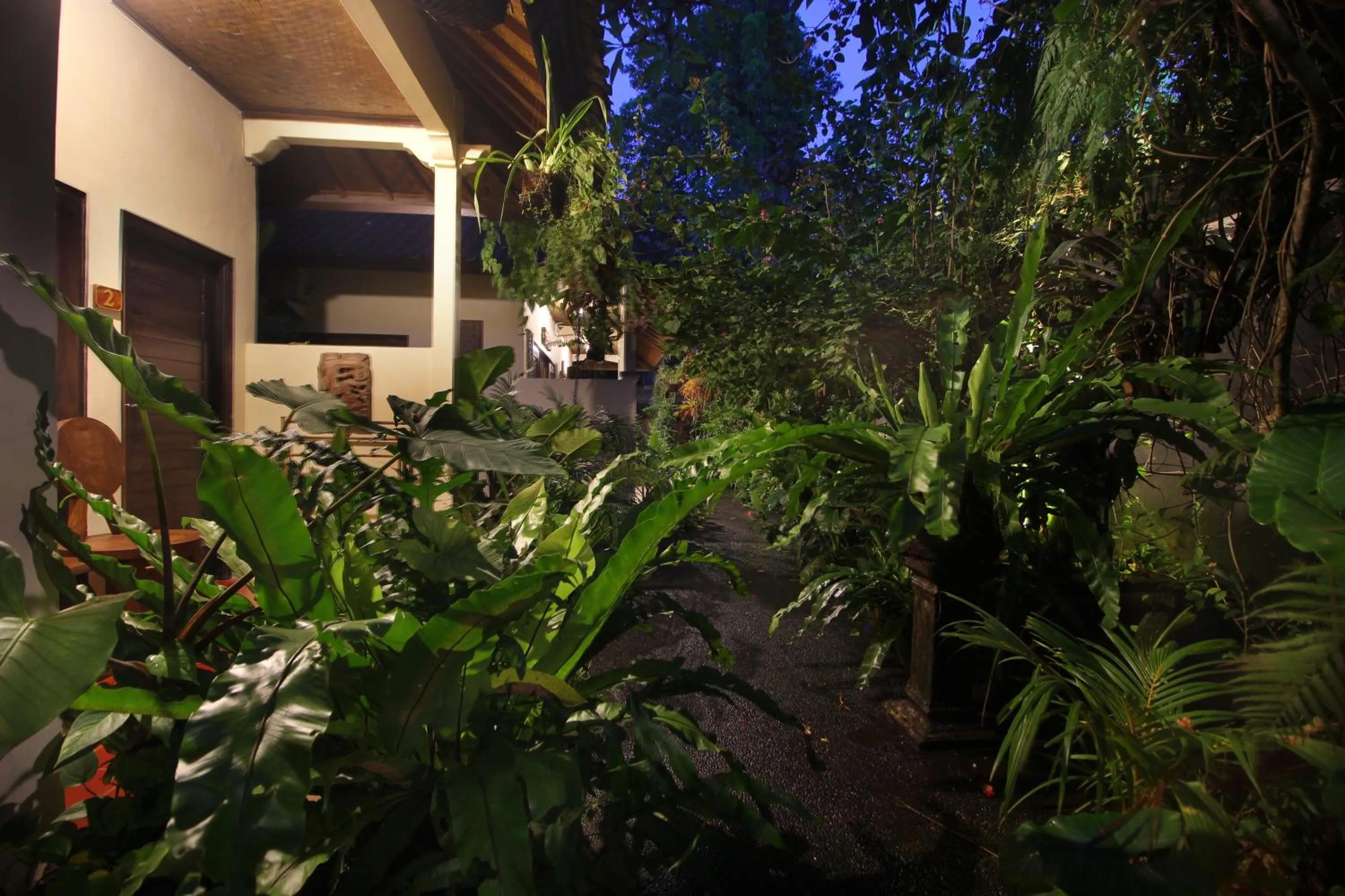 Garden in Sari Gong Guest House, A Trishula Collection