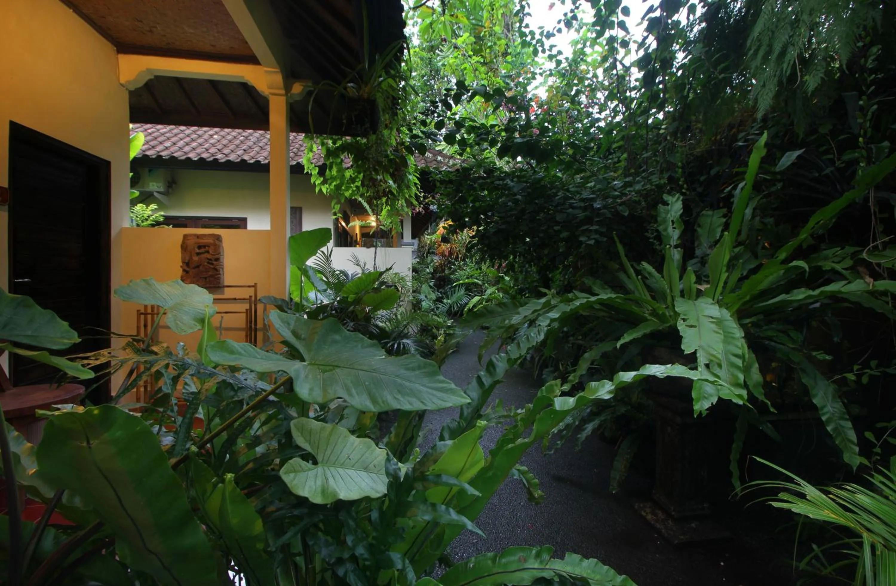 Garden in Sari Gong Guest House, A Trishula Collection