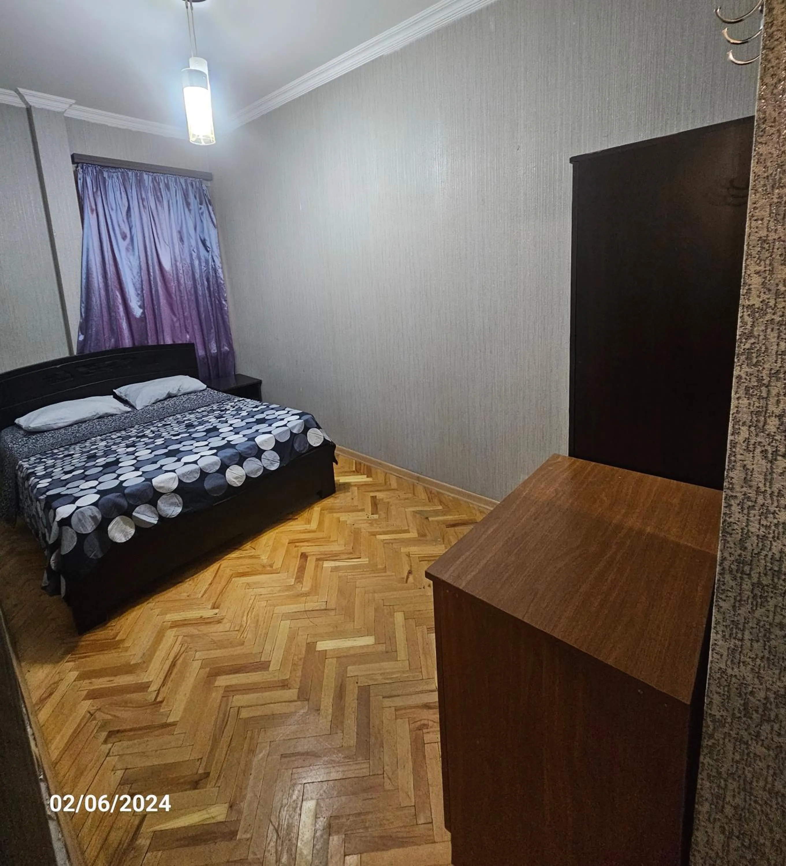 Bed in Kiev Hotel