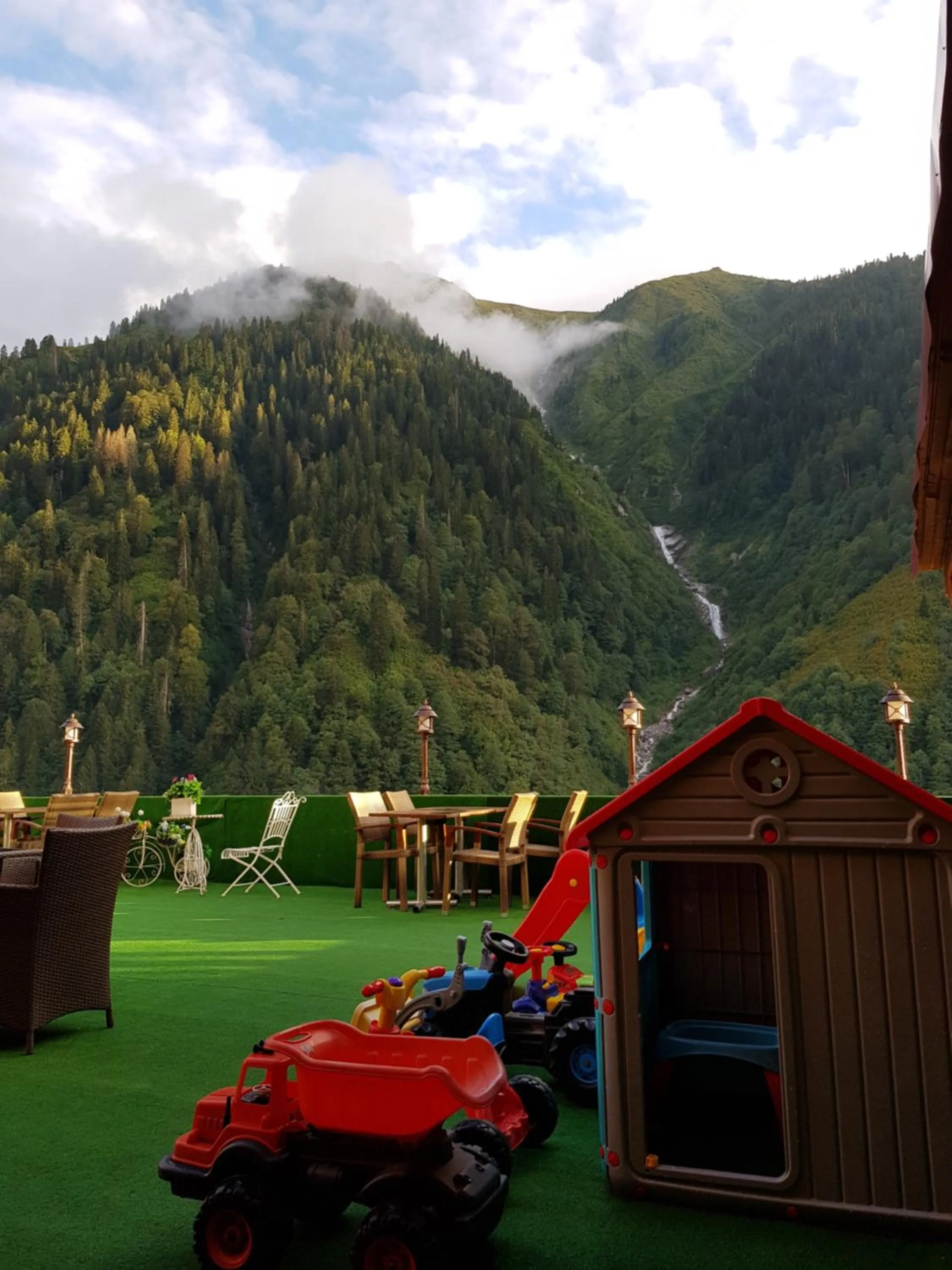 Children play ground in Ayder Doga Resort