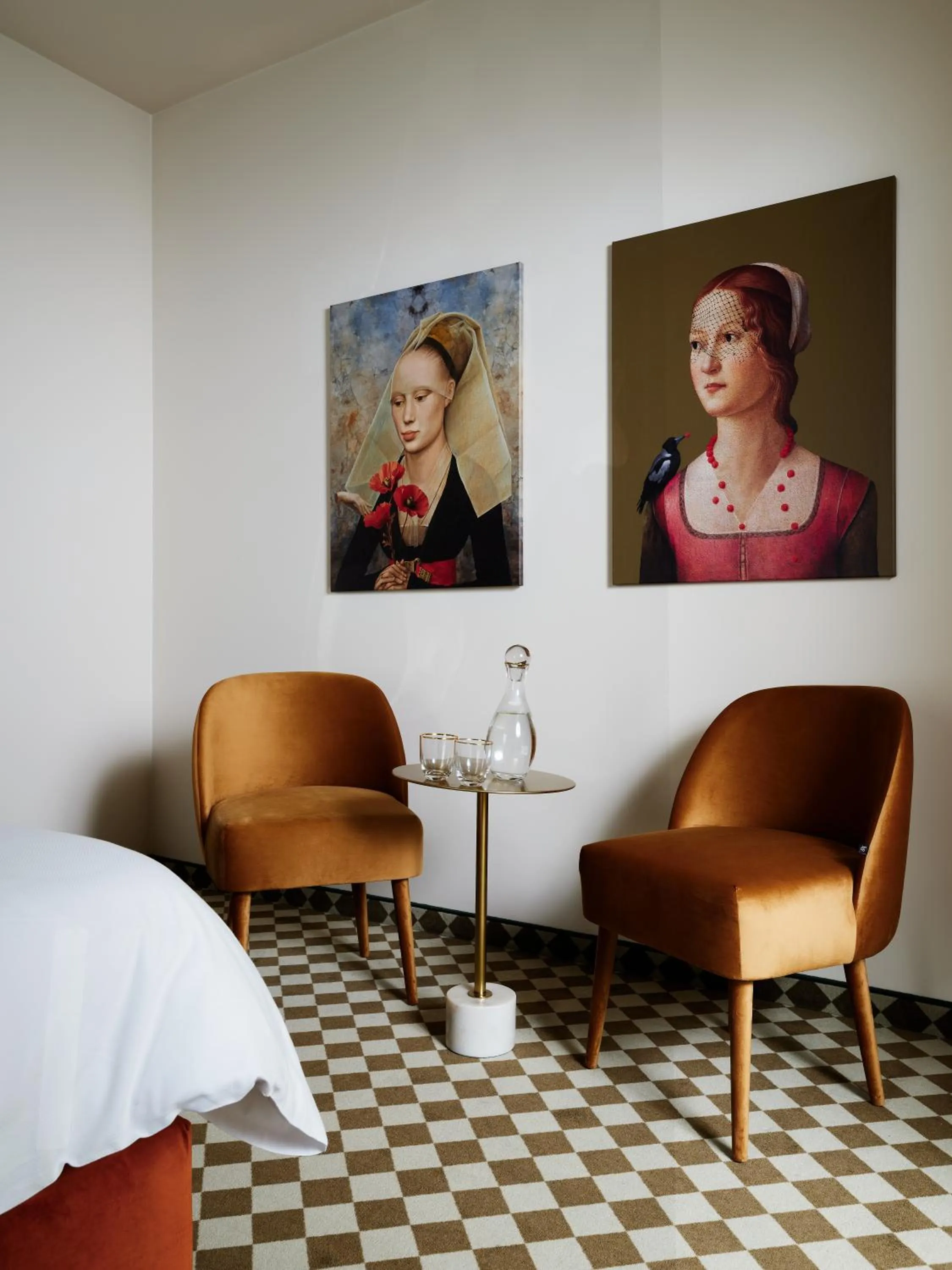 Decorative detail in Hotel Pietryna