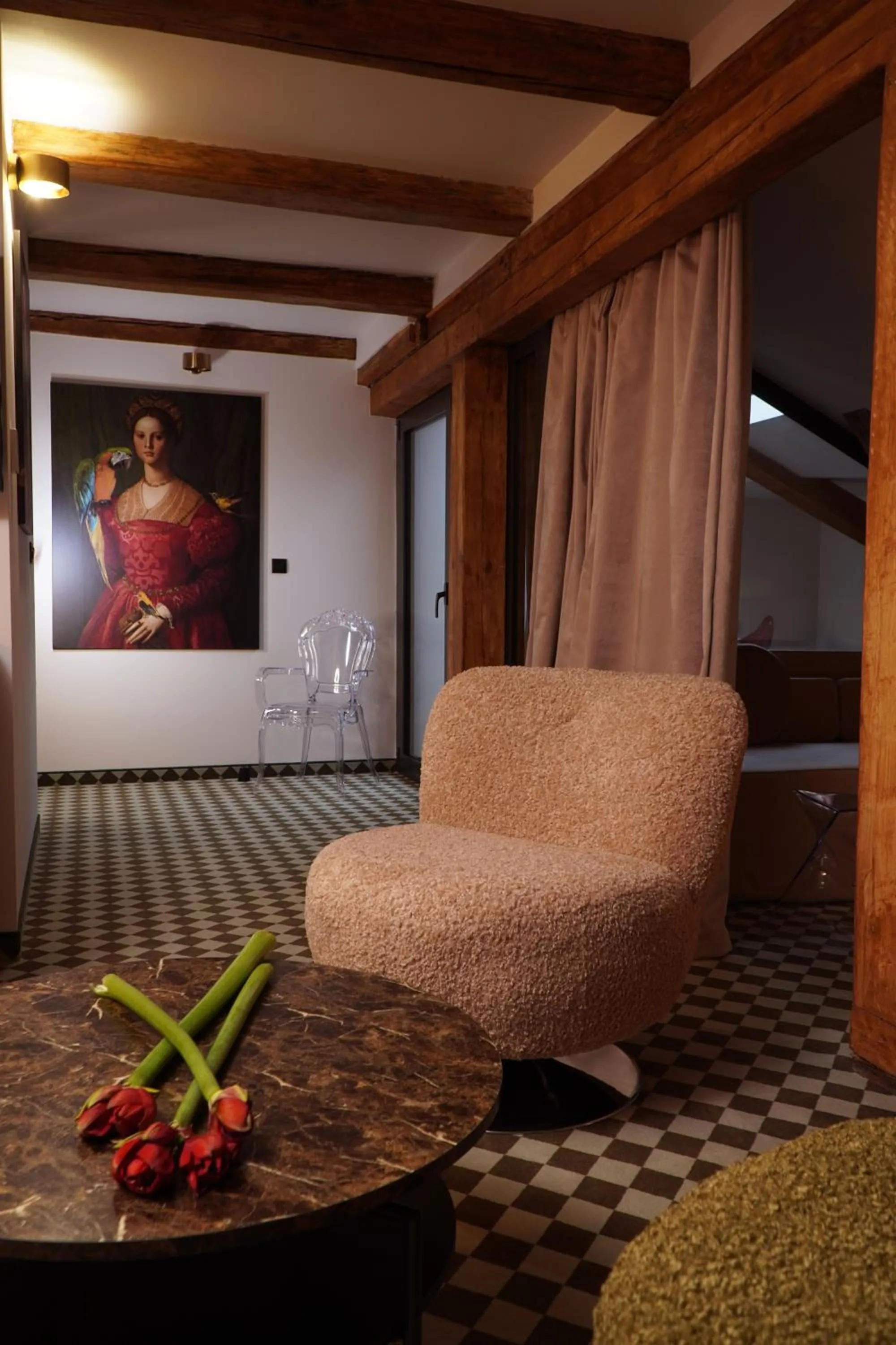 Living room in Hotel Pietryna