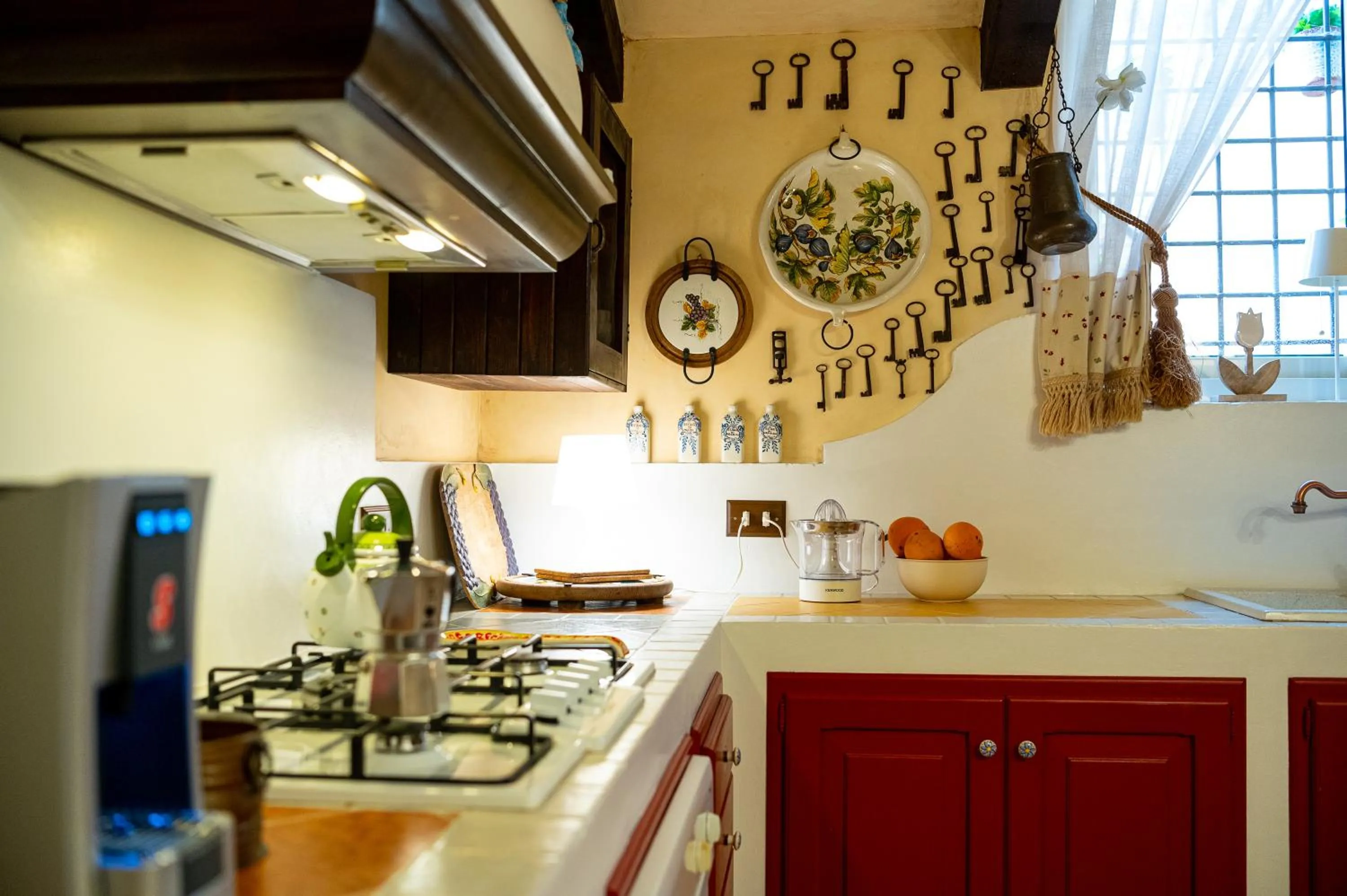 Decorative detail in B&B Le Sorelle