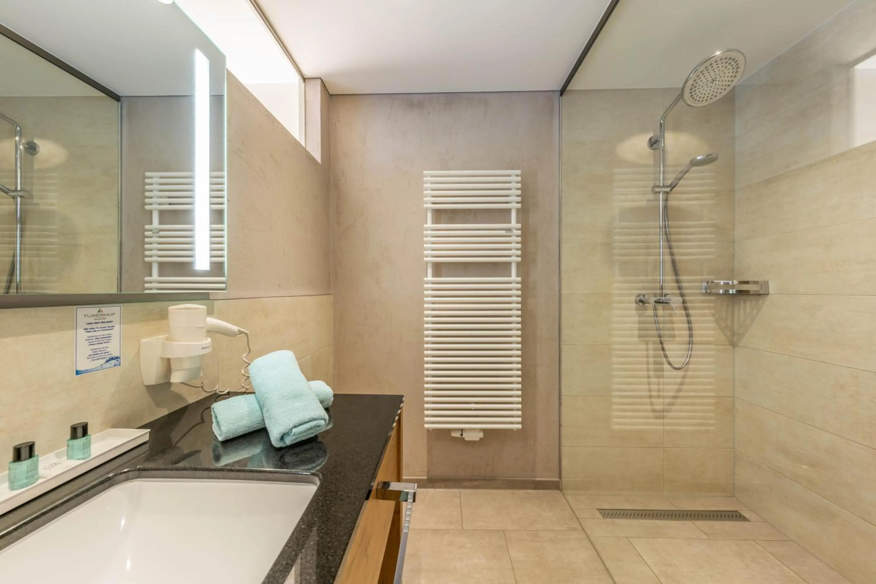 Bathroom in Aktivhotel Tuxerhof