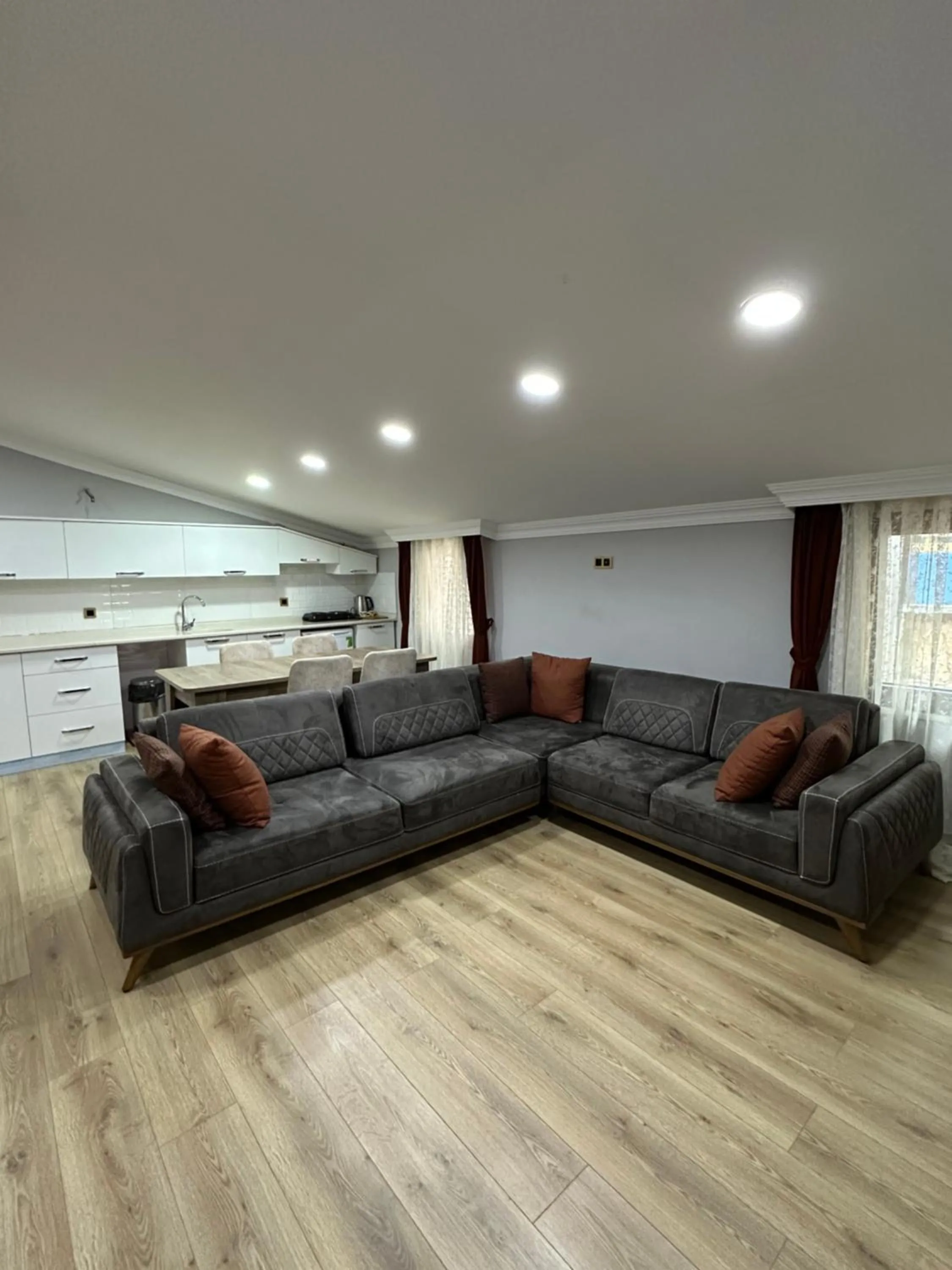 Seating area in Dunya Residence