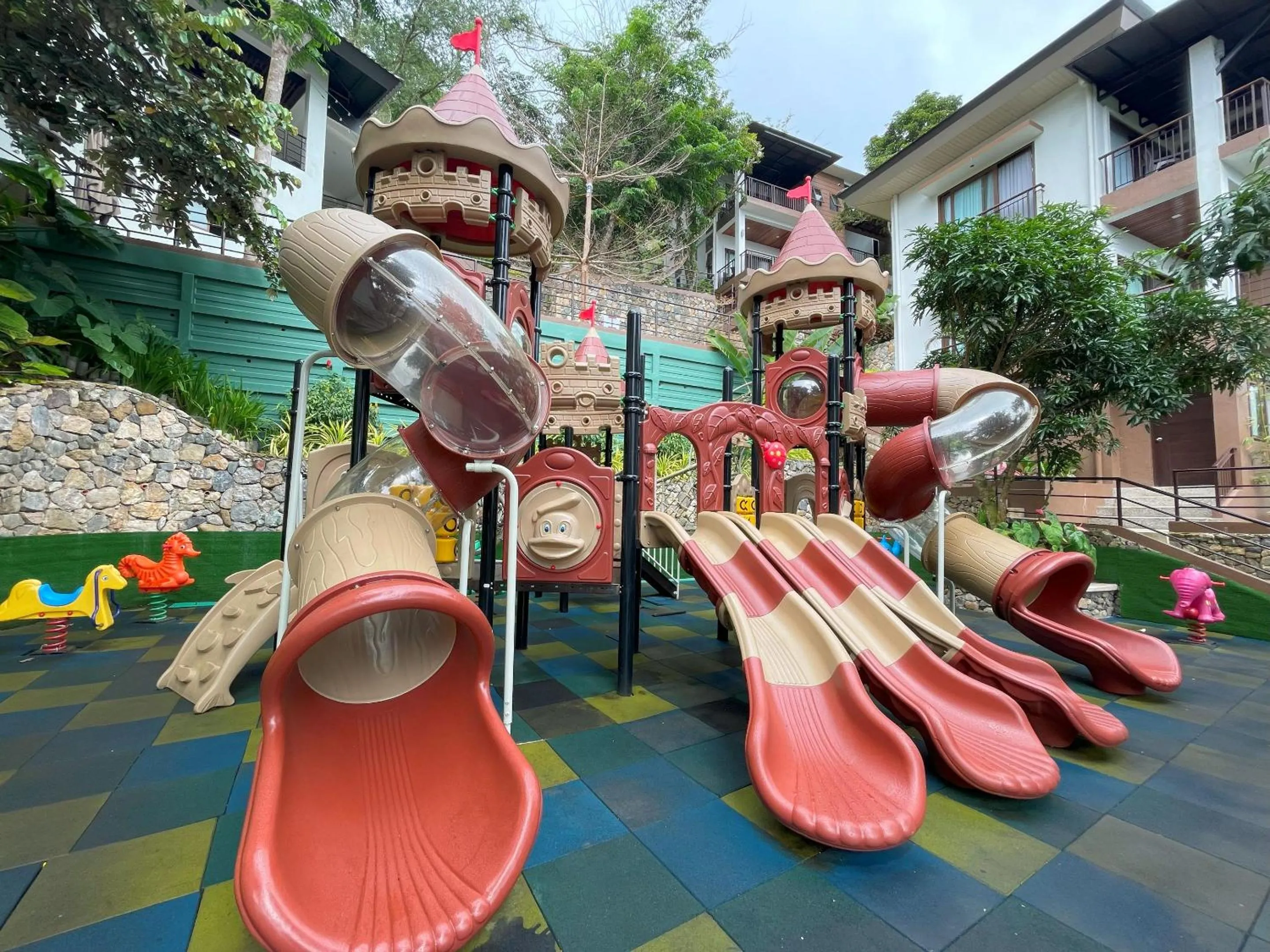Children play ground in Mist Mountain Resort powered by Cocotel