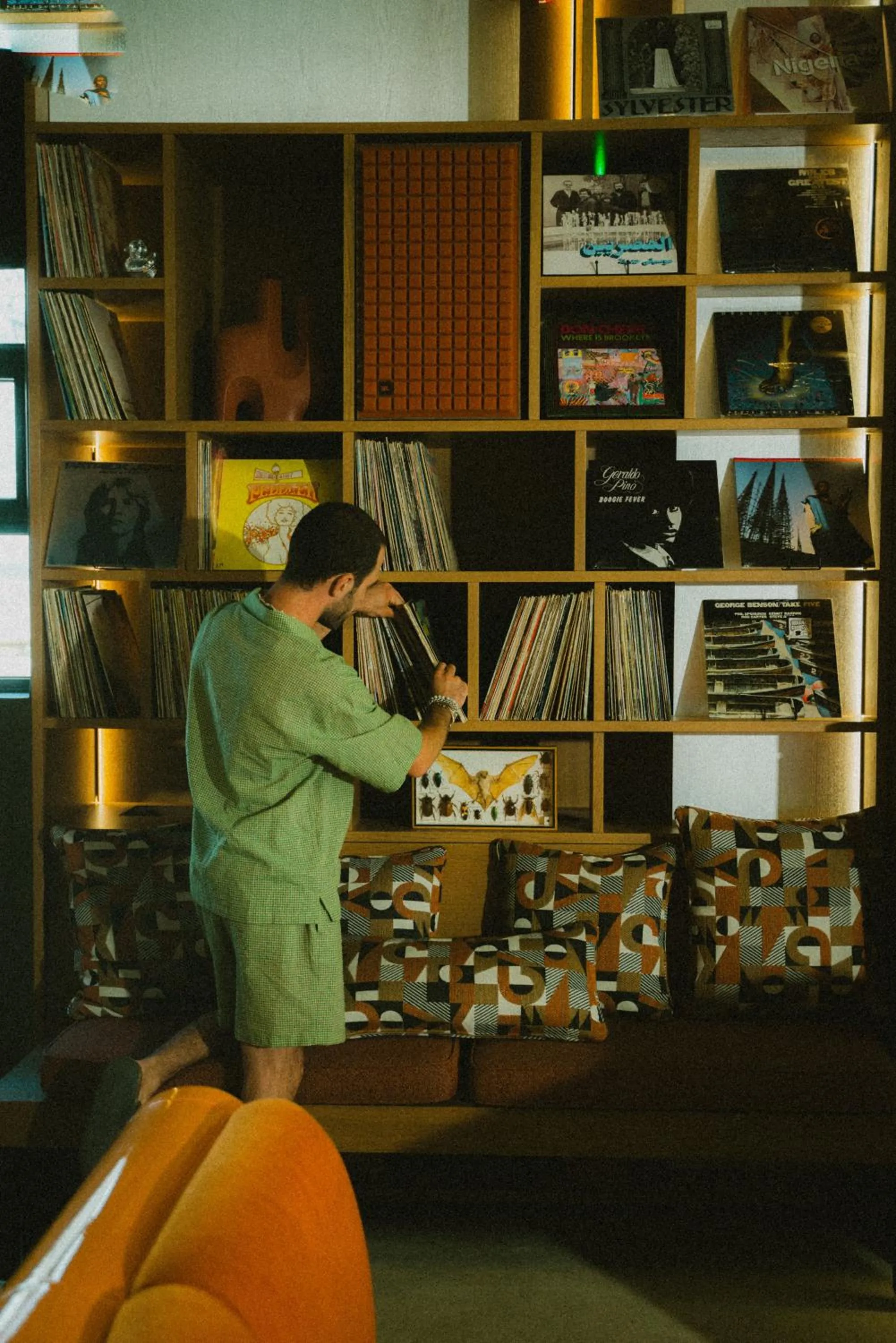 Lobby or reception in Okupa