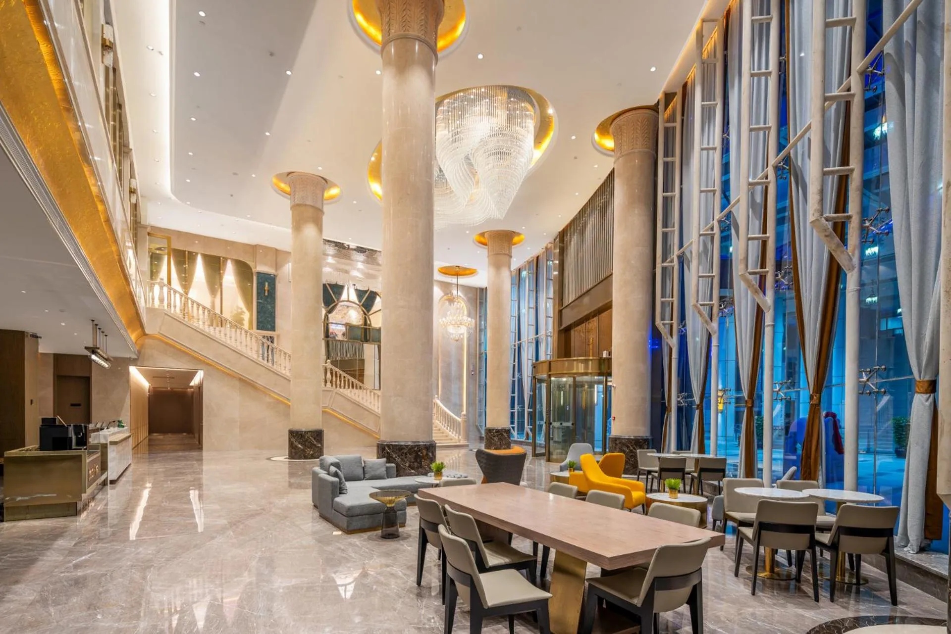 Seating area in Echarm Plus Hotel - Foshan Smart New City Zhangcha Metro Station Branch