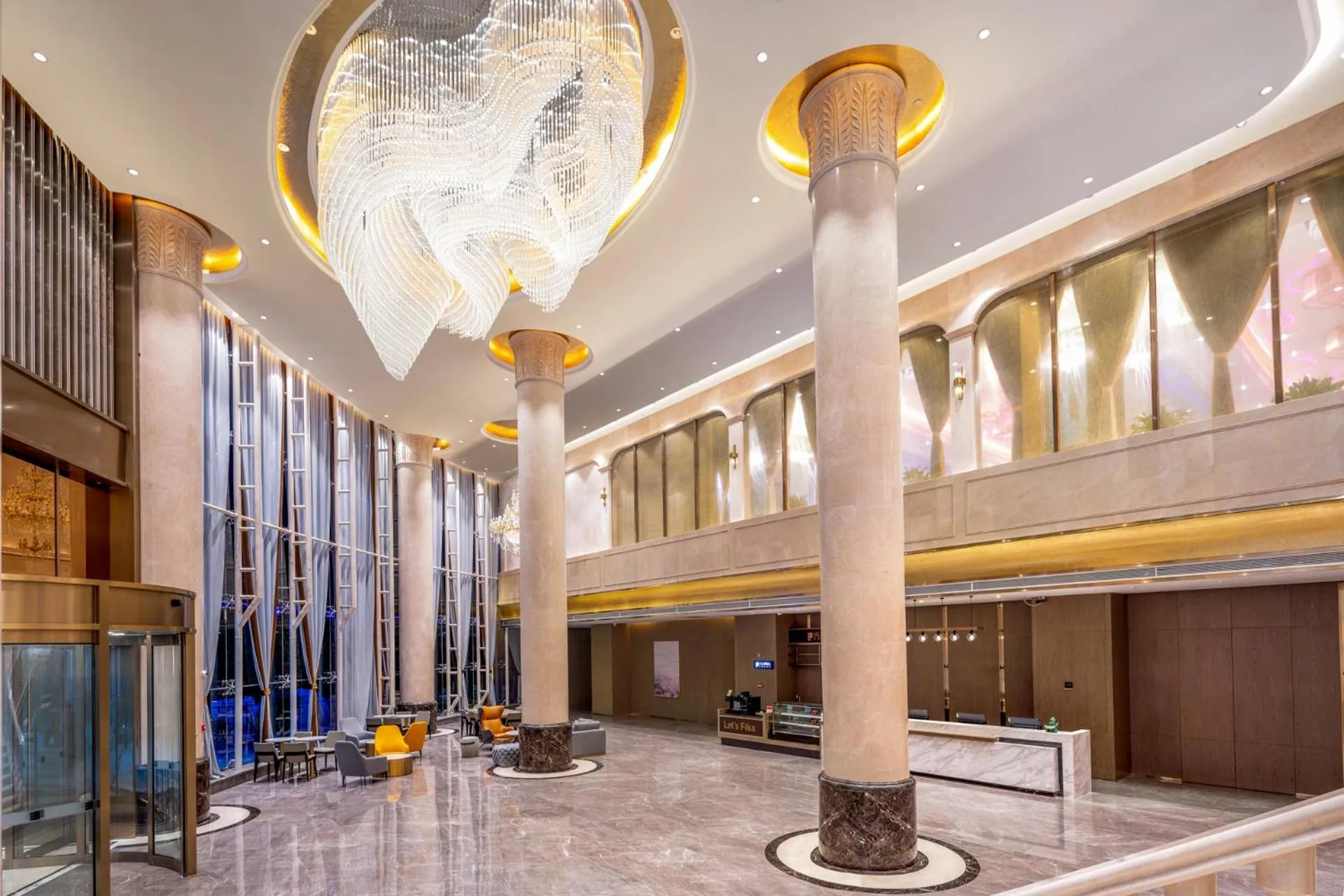Lobby or reception in Echarm Plus Hotel - Foshan Smart New City Zhangcha Metro Station Branch