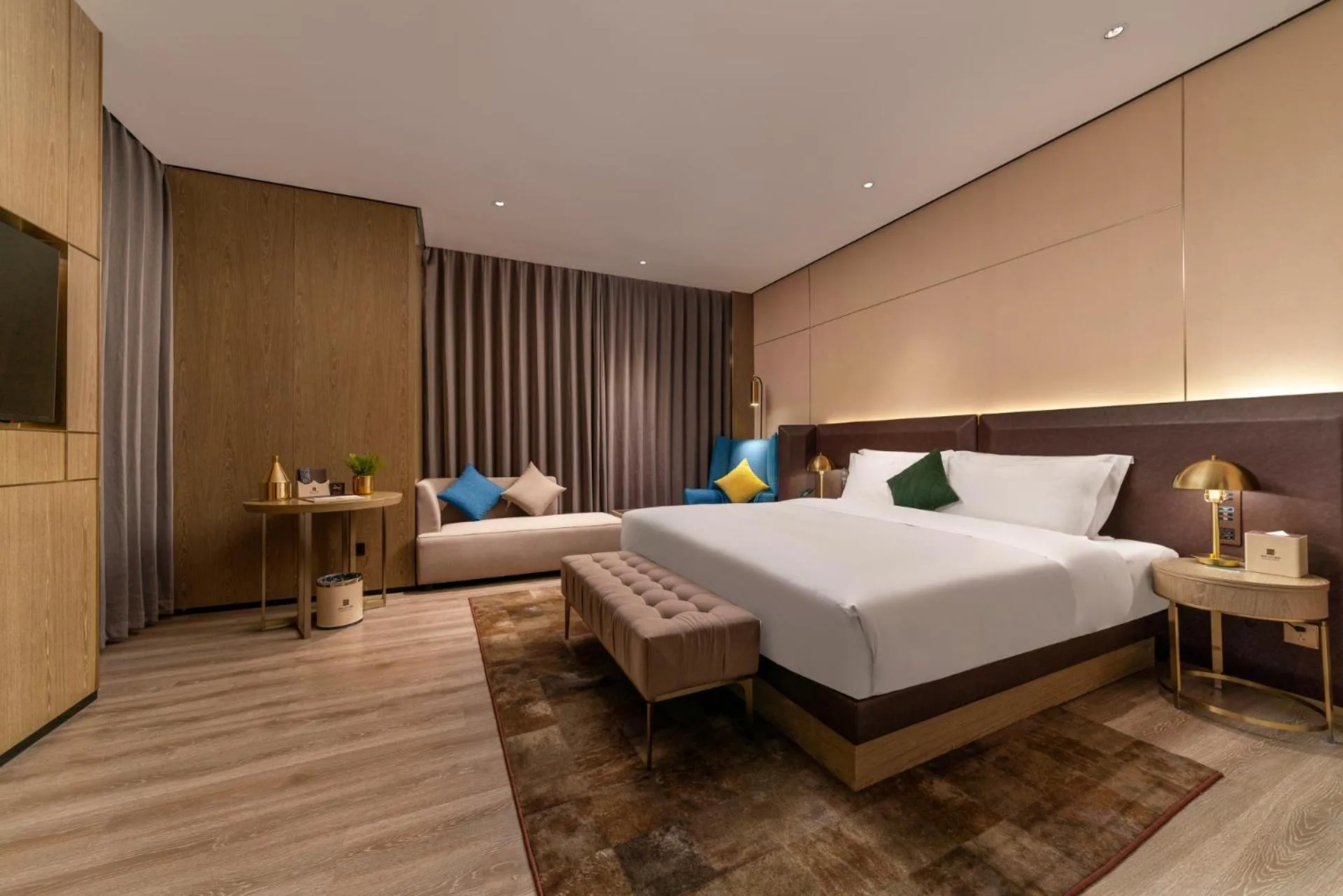 Bedroom in Echarm Plus Hotel - Foshan Smart New City Zhangcha Metro Station Branch