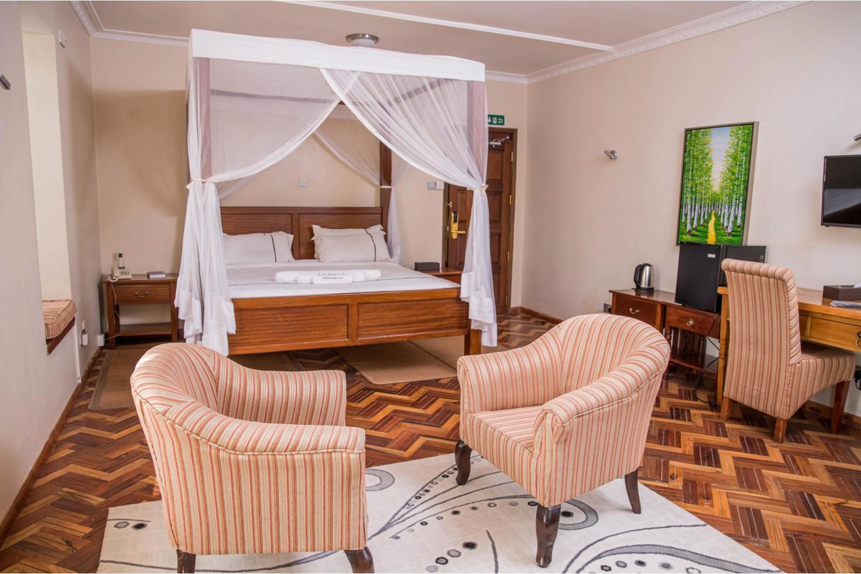 Bed in The Blixen Resort & Spa