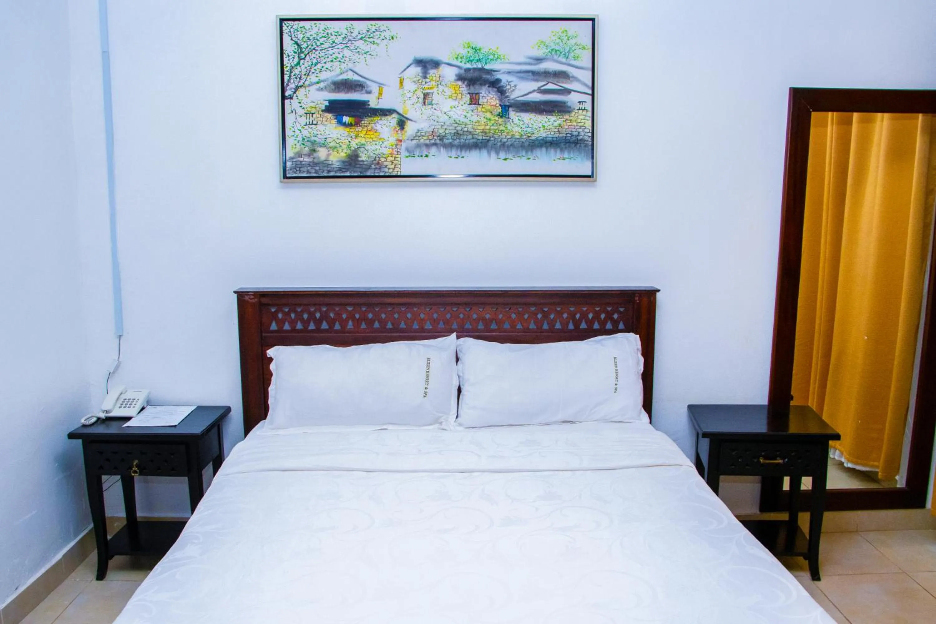 Bed in The Blixen Resort & Spa