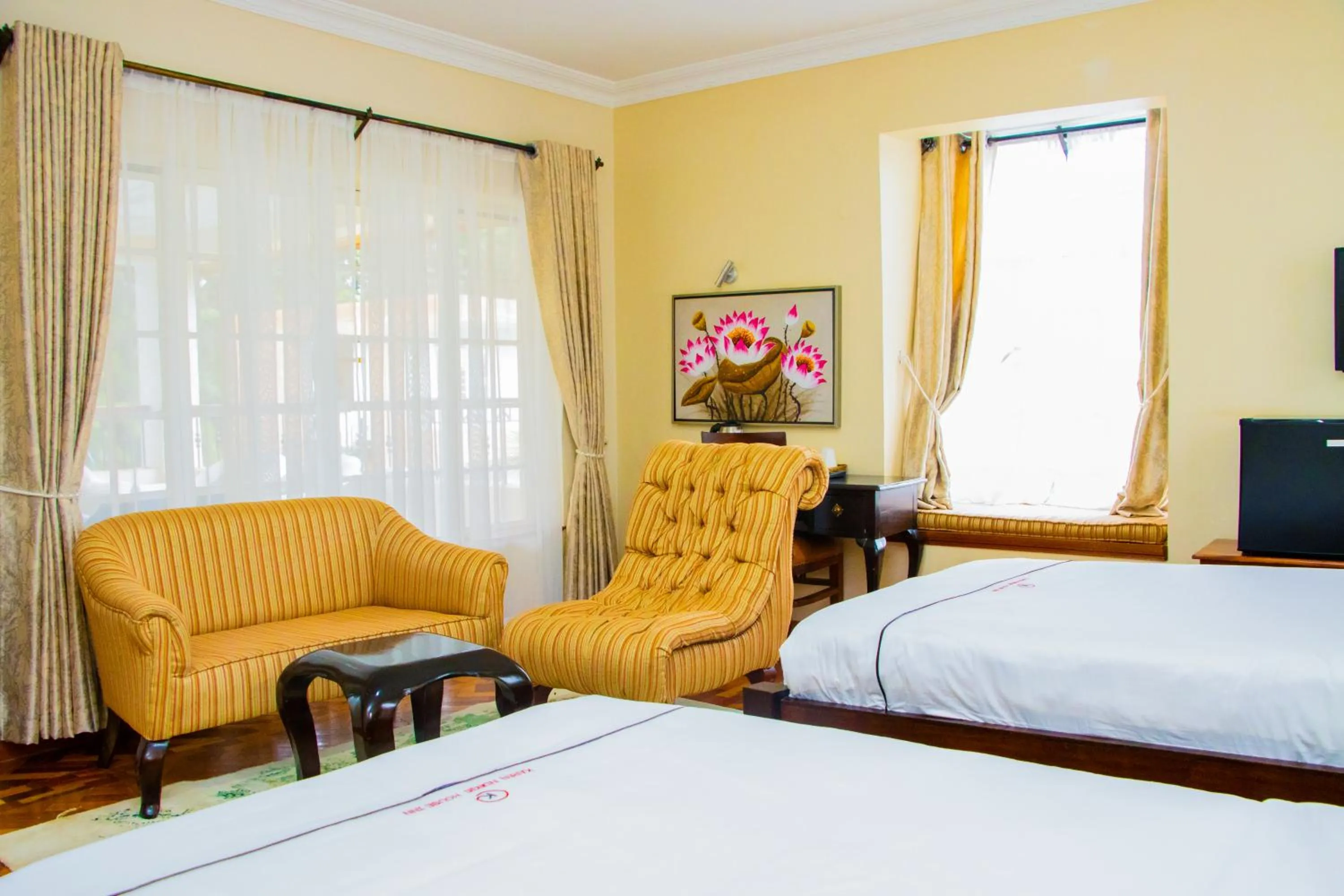 Bed in The Blixen Resort & Spa