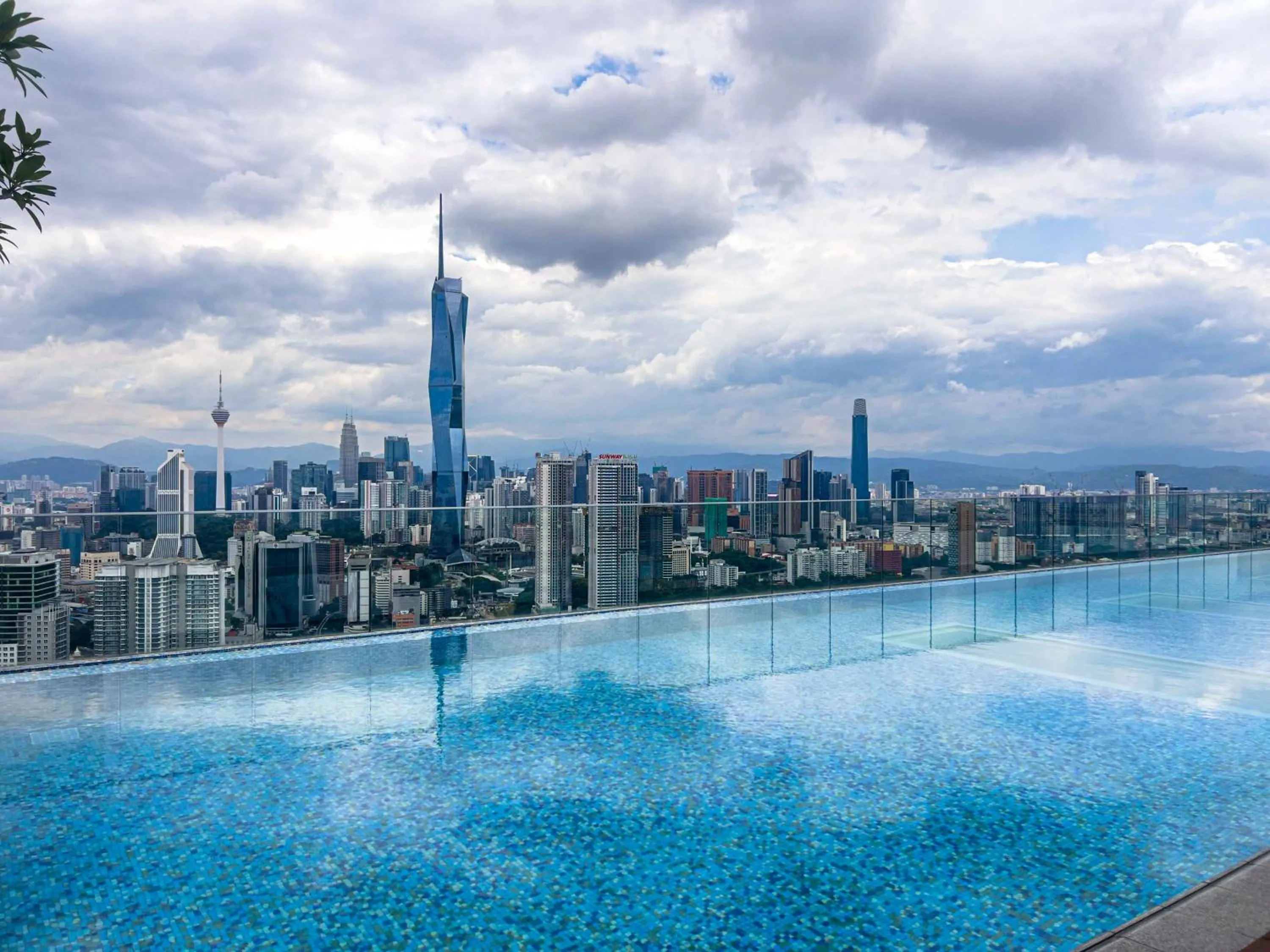 Swimming pool in Riveria City KL Sentral by Sky Pool Minshuku