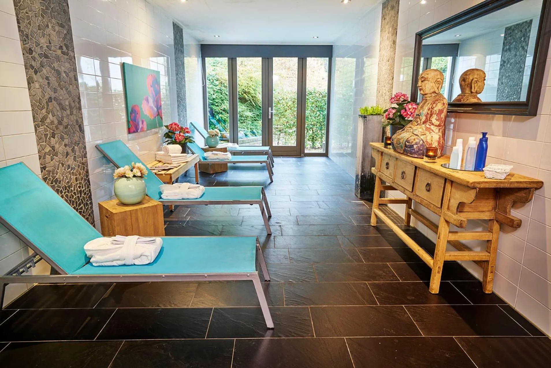 Spa and wellness centre/facilities in Saillant Hotel Gulpenerland - Auping Hotel Partner