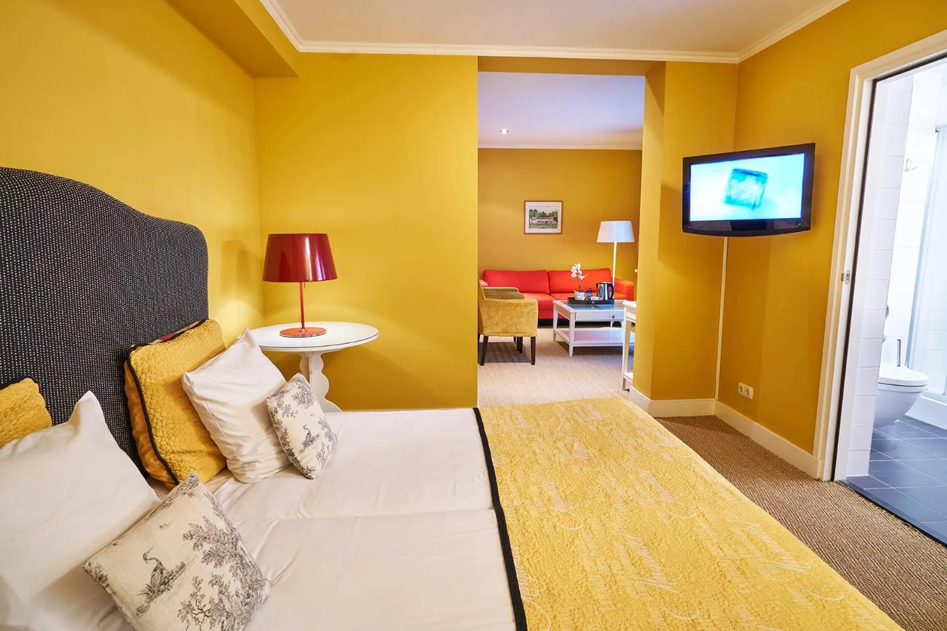 Bed in Saillant Hotel Gulpenerland - Auping Hotel Partner