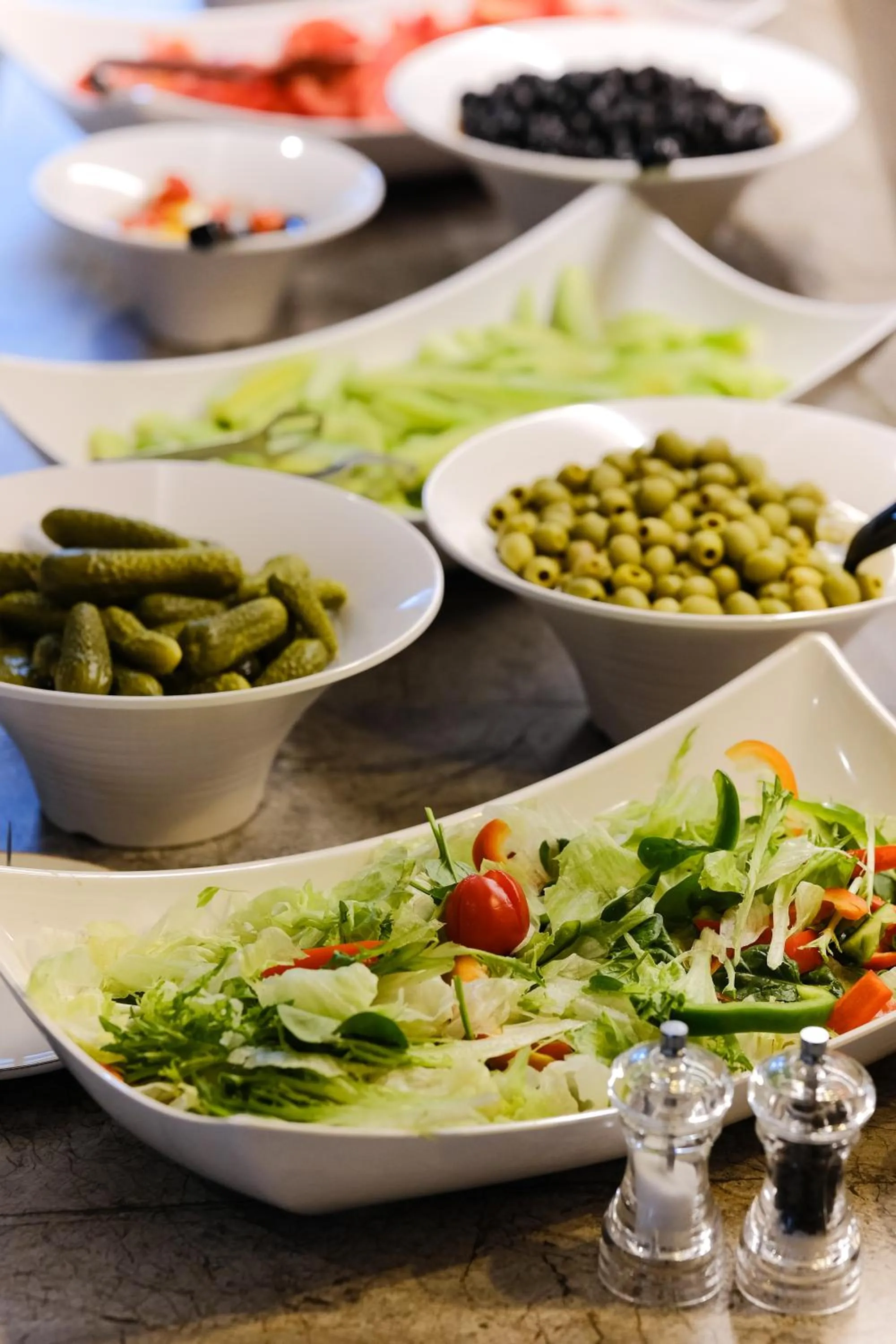 Buffet breakfast in Hotel Vema