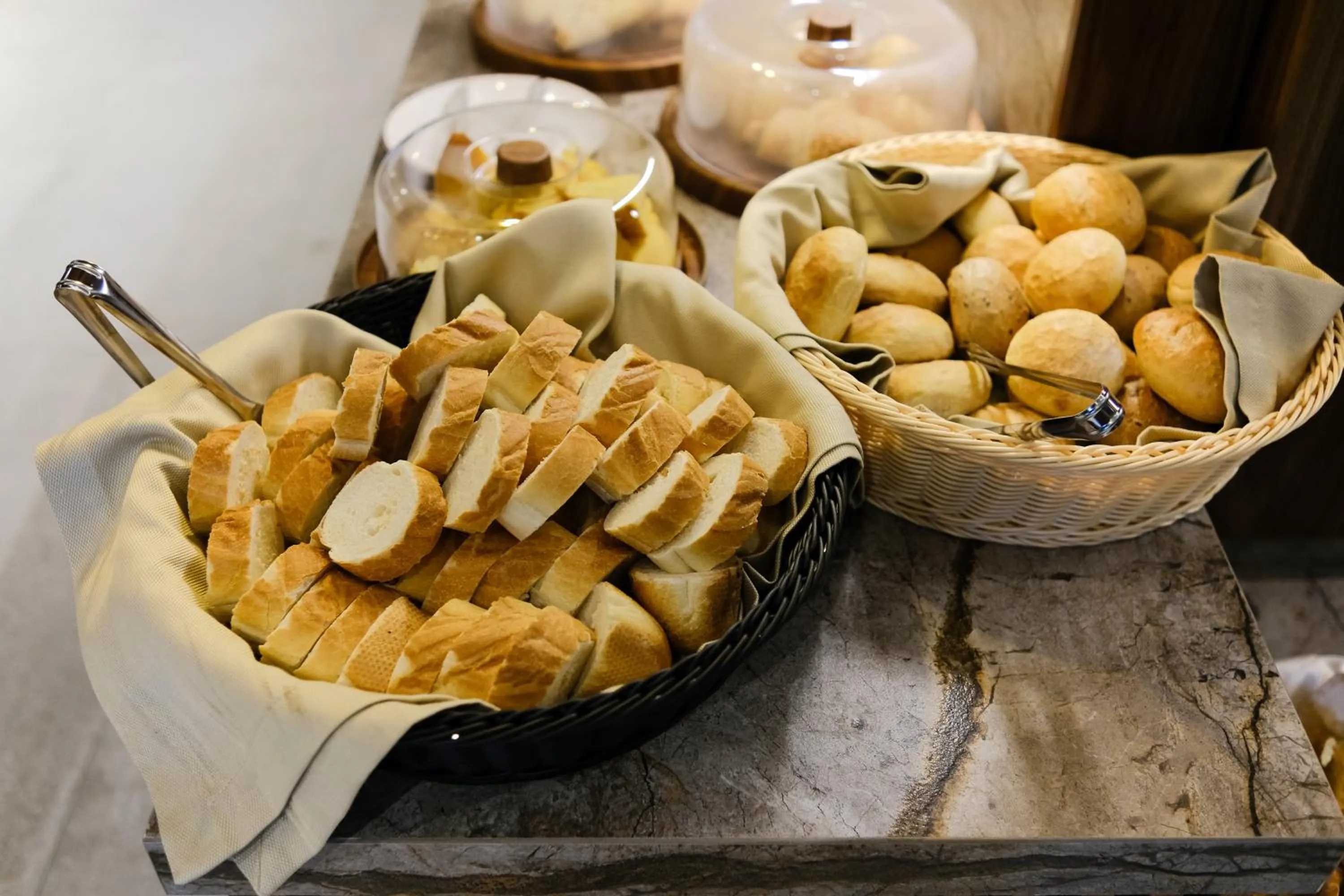 Continental breakfast in Hotel Vema