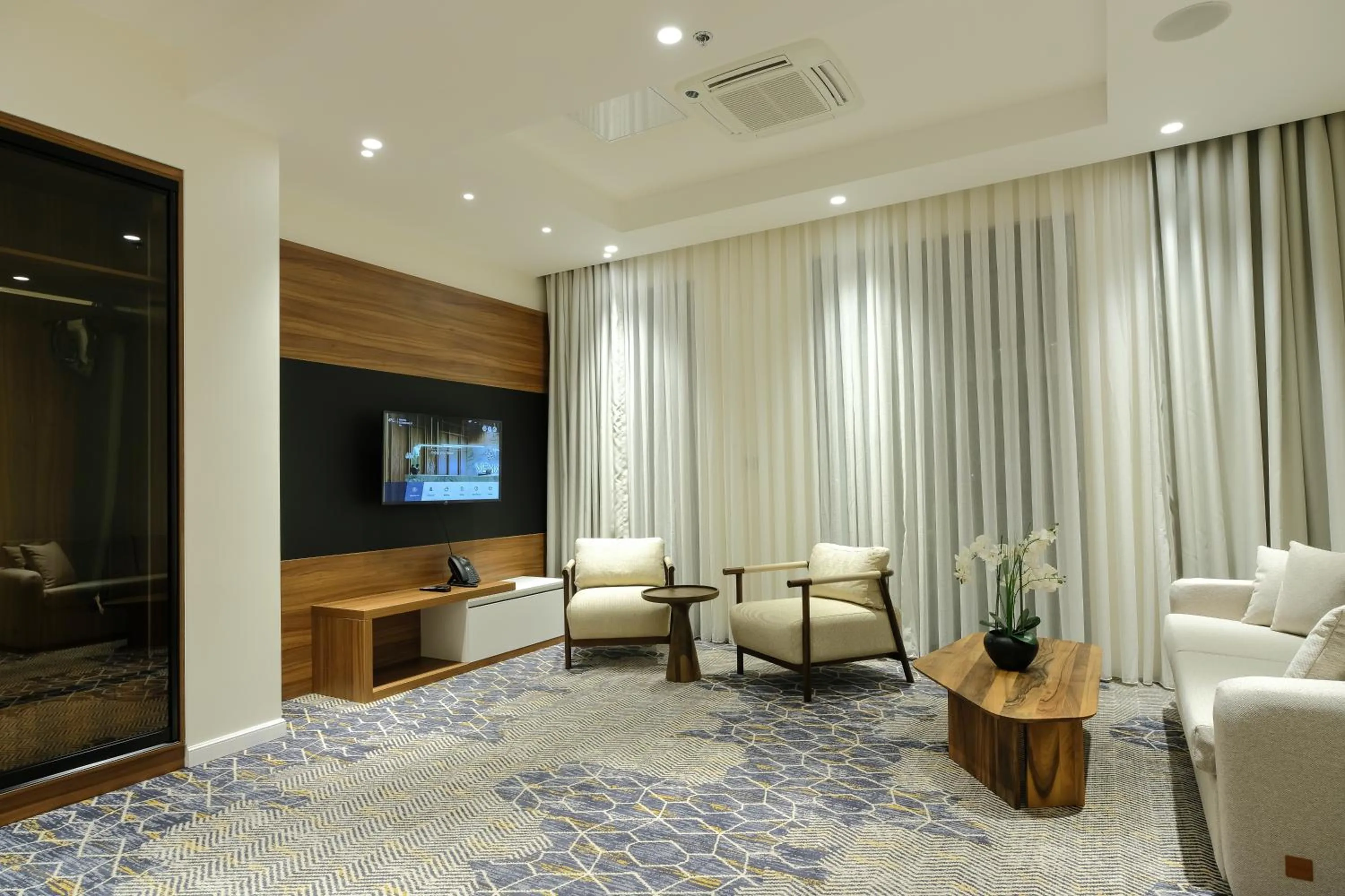 Seating area in Hotel Vema