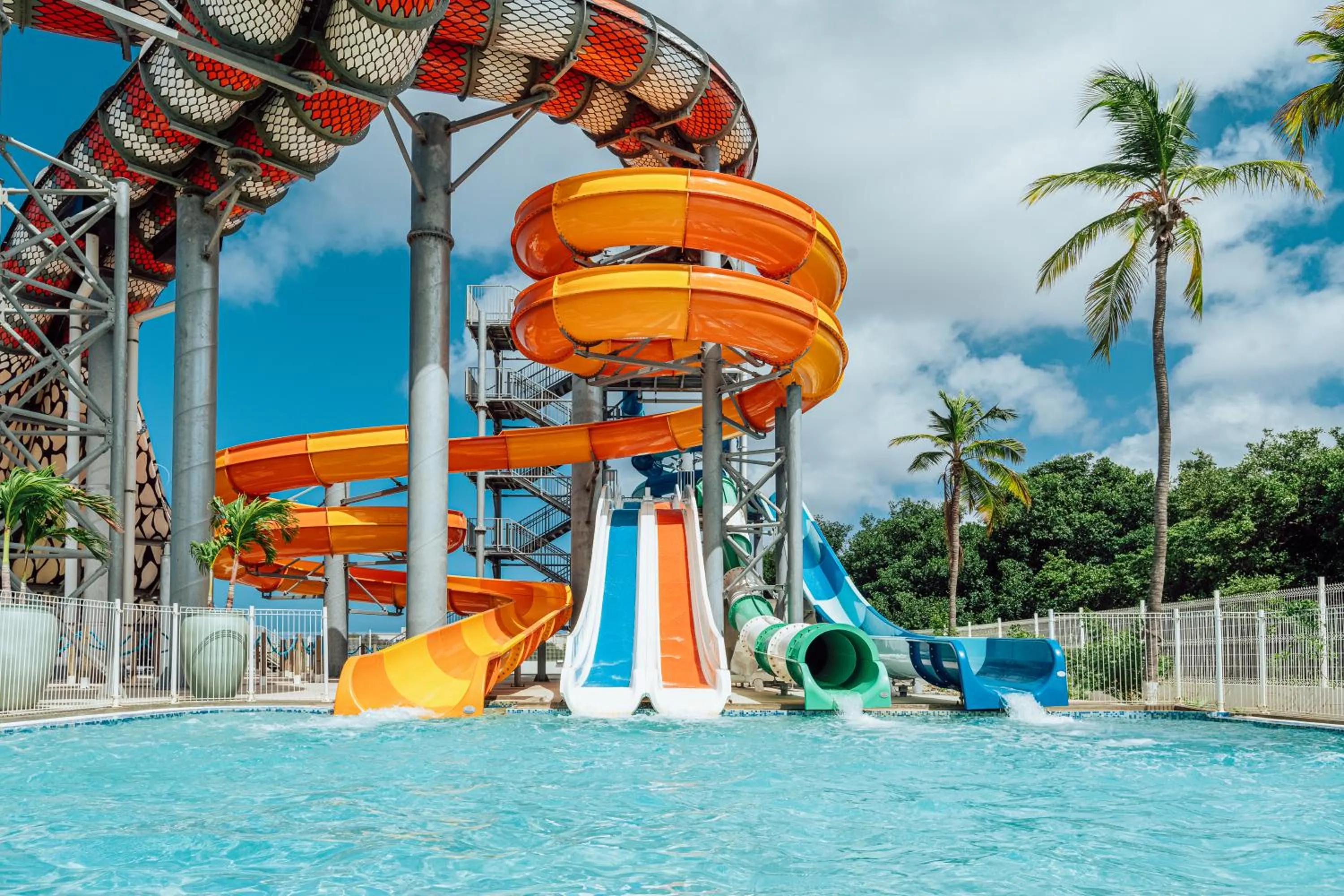 Aqua park in The Rif At Mangrove Beach Corendon Curacao All-Inclusive, Curio by Hilton