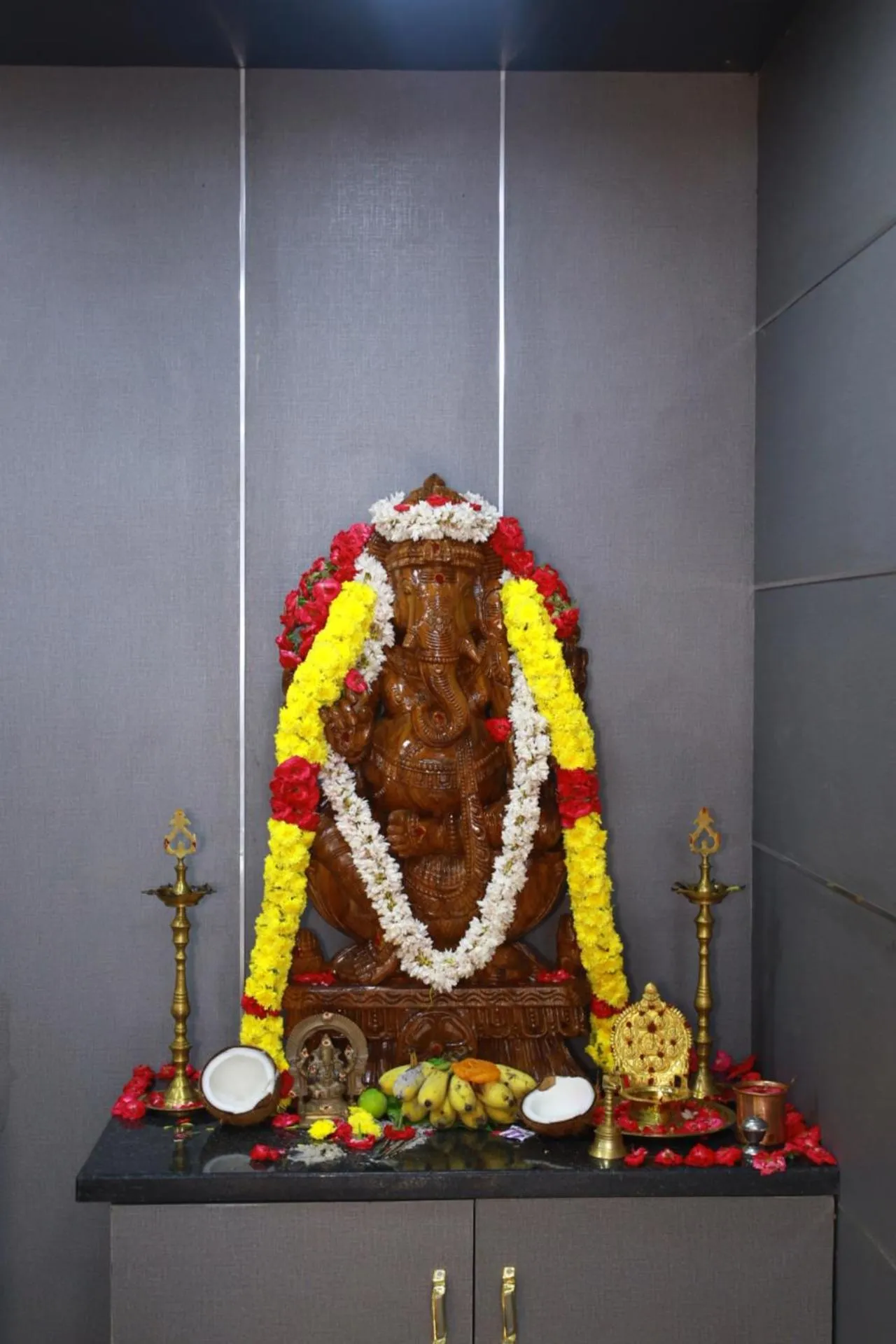 Decorative detail in Ananda Residency