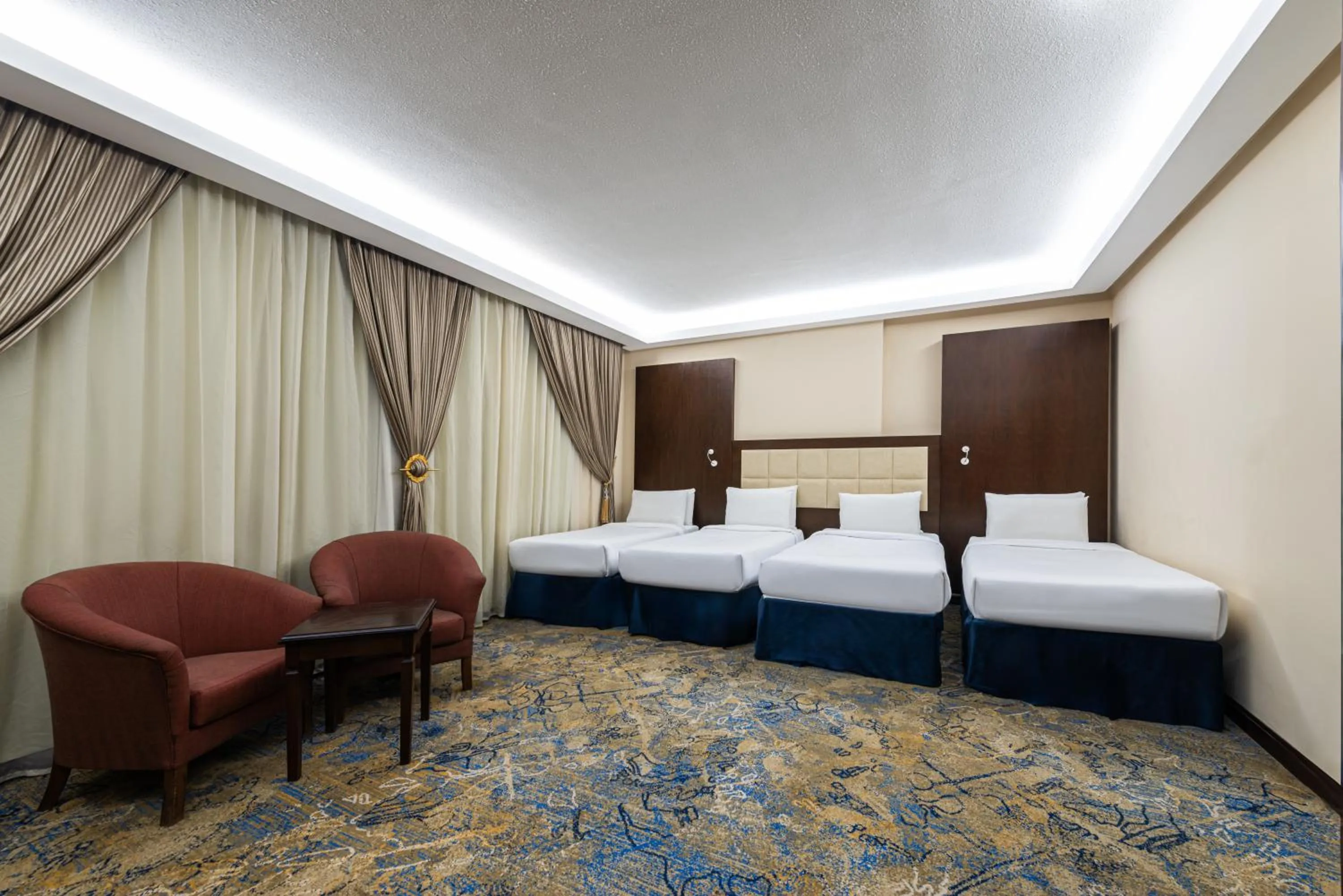 Bed in Razana Al Rawdha Hotel