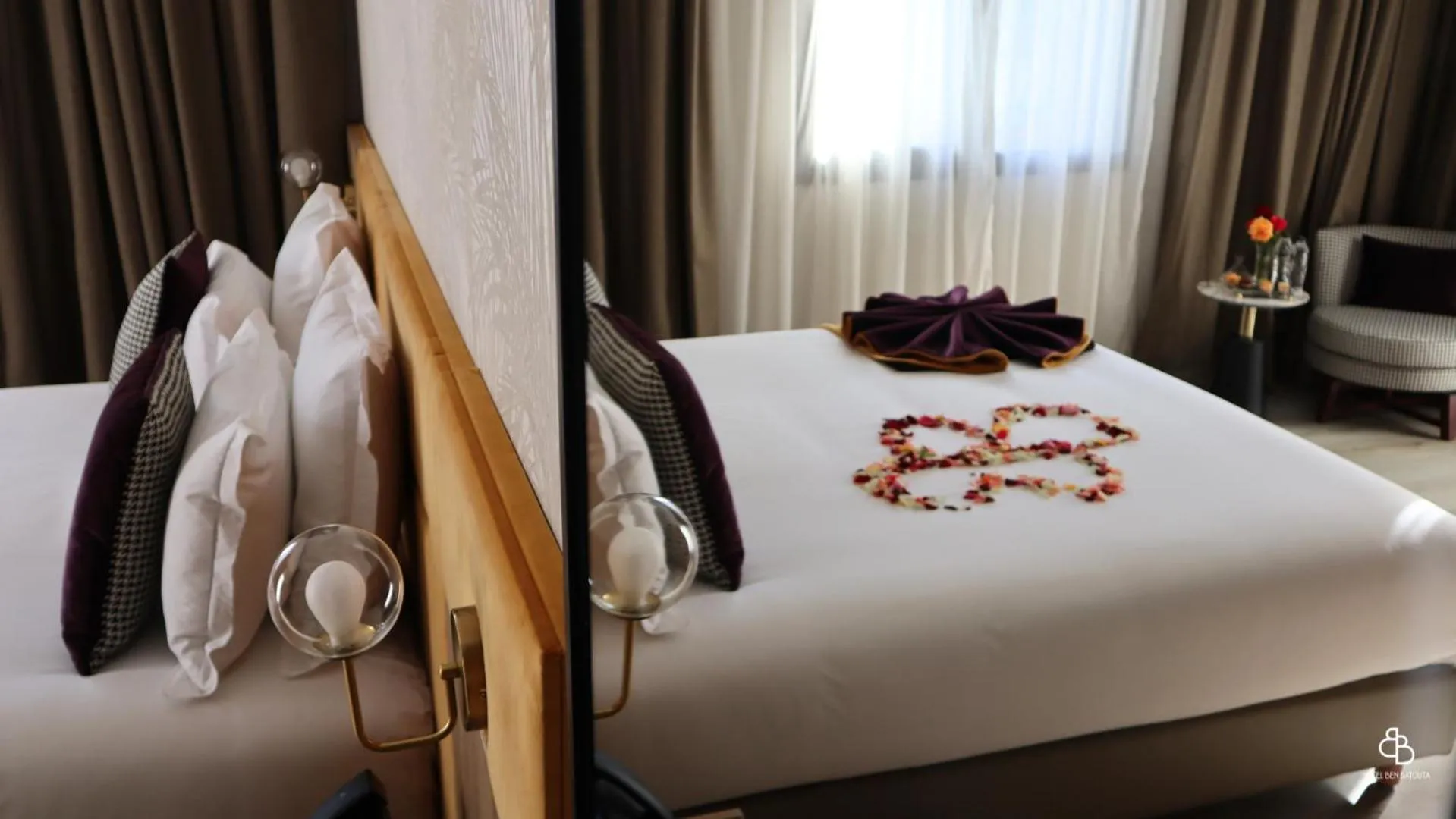 Bed in Hotel Ben Batouta - Tanger