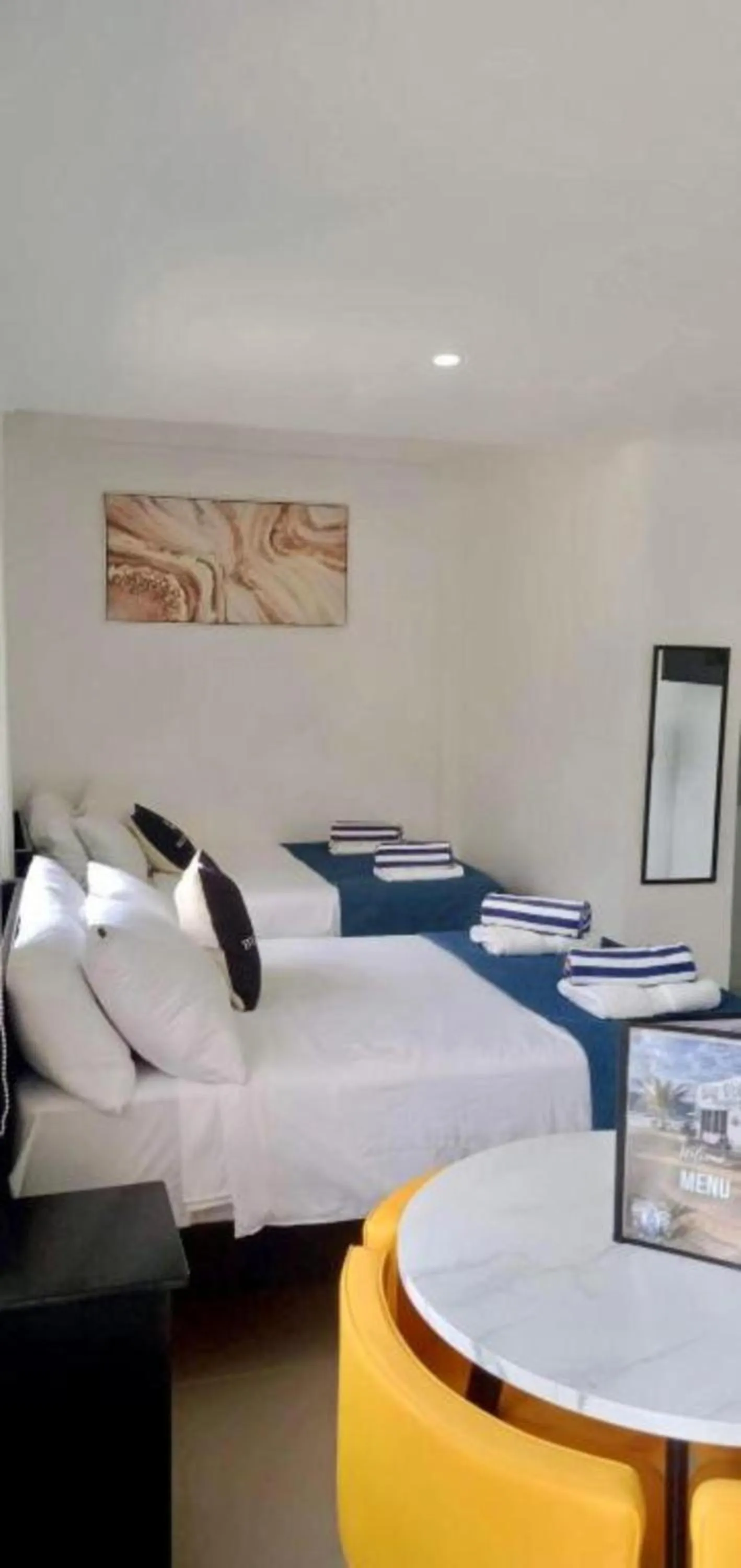 Bed in Lopez Beach Resort