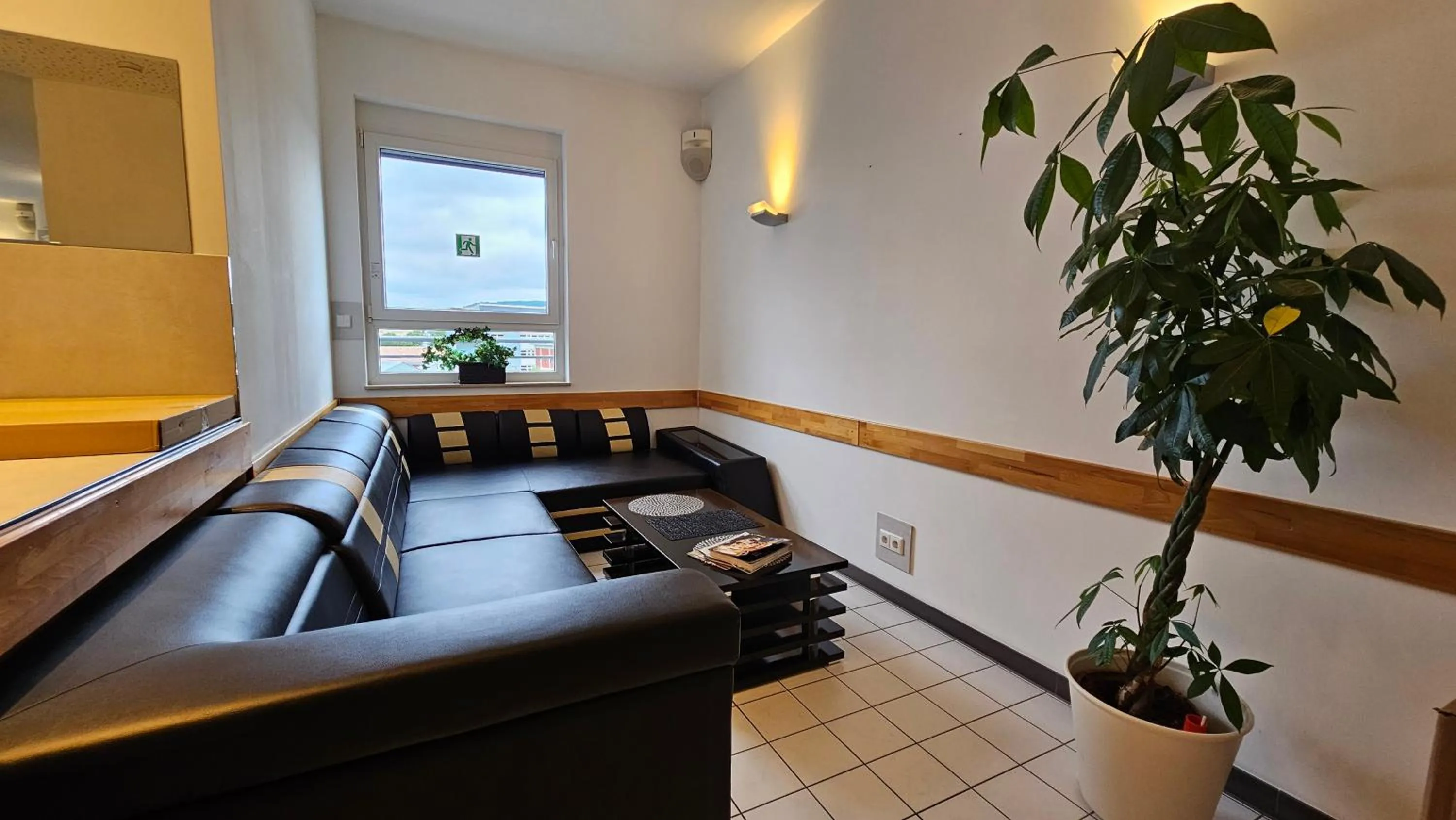 Seating area in Elha Hotel