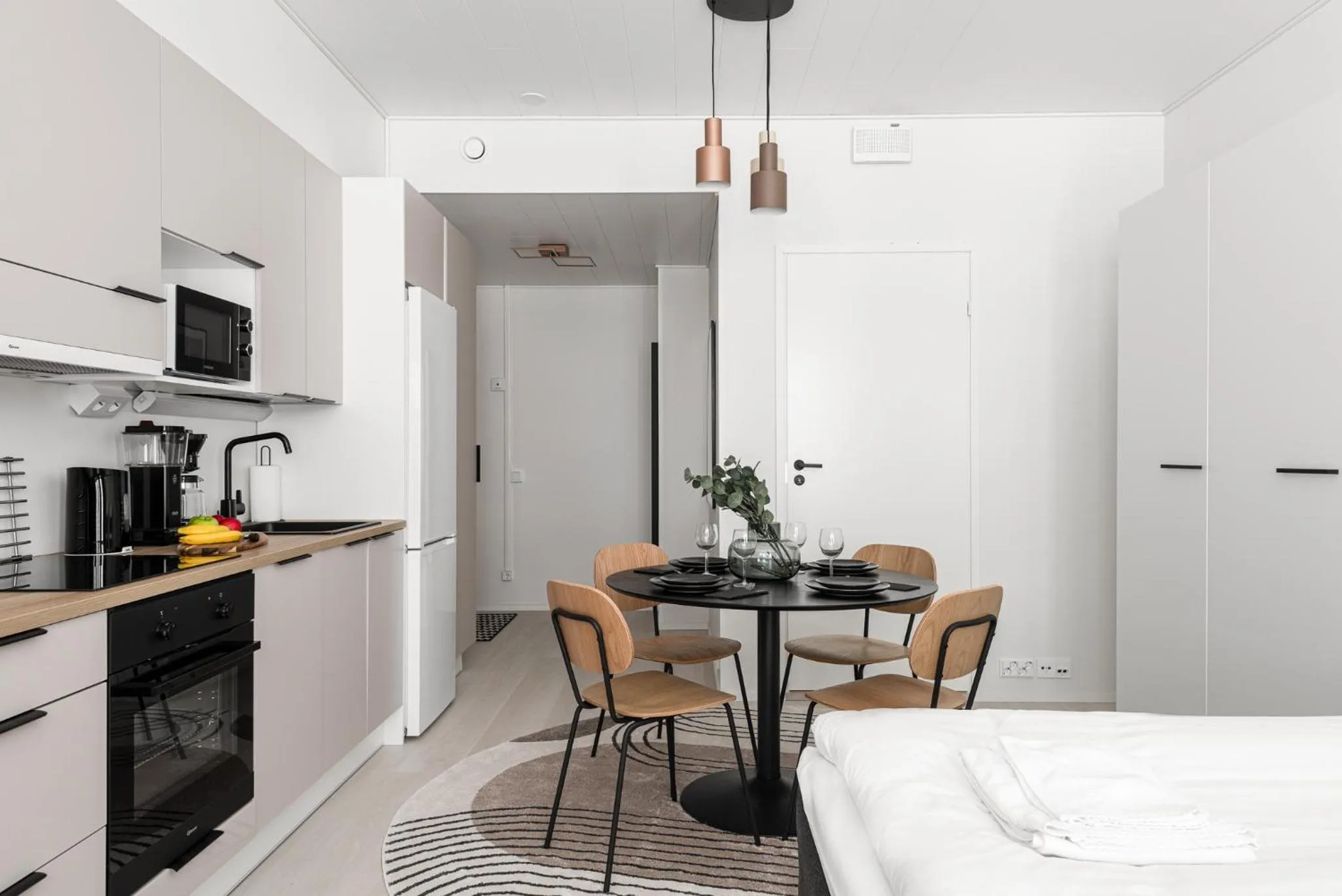 Bed in Prime Apartments Pori Central