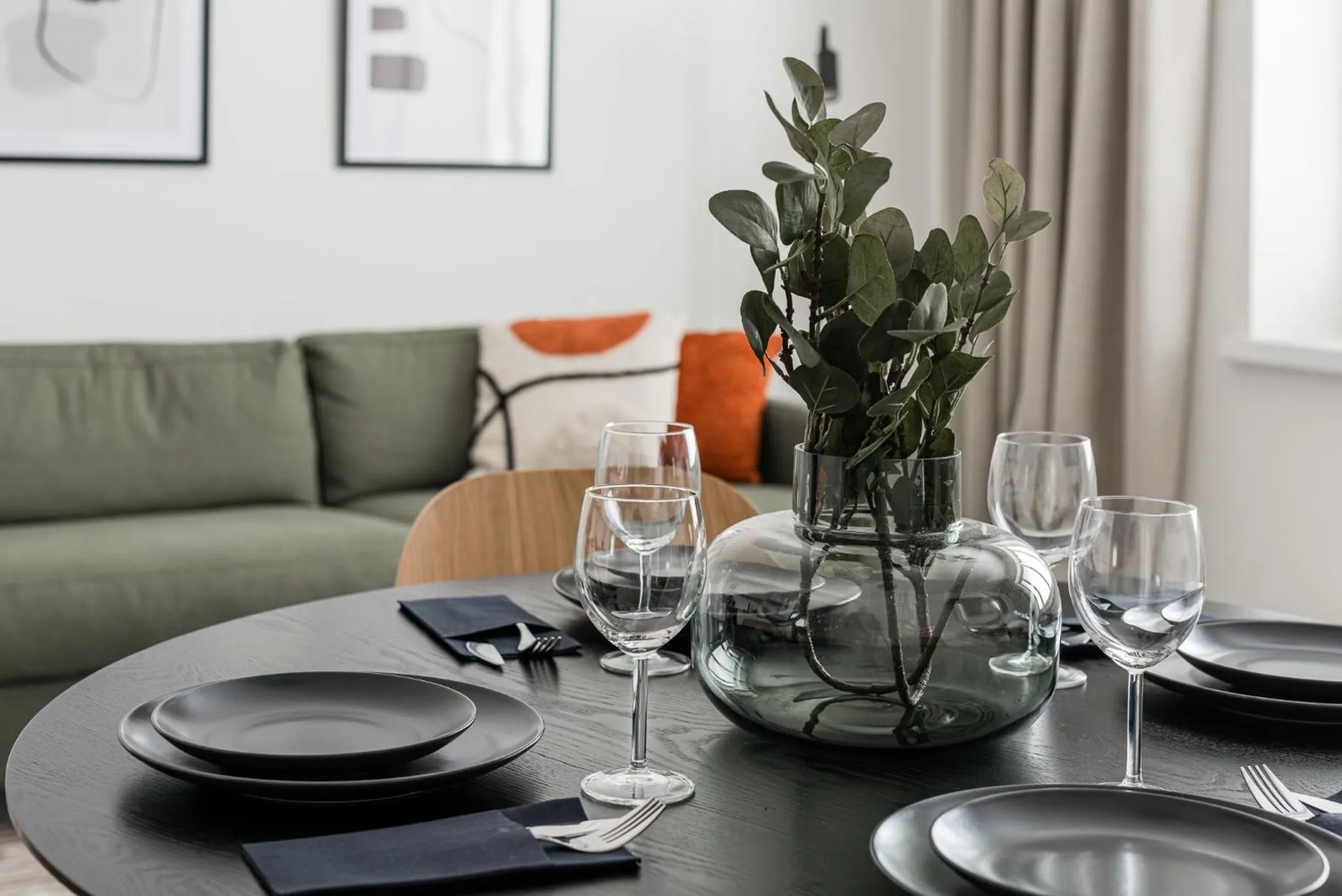 kitchen in Prime Apartments Pori Central