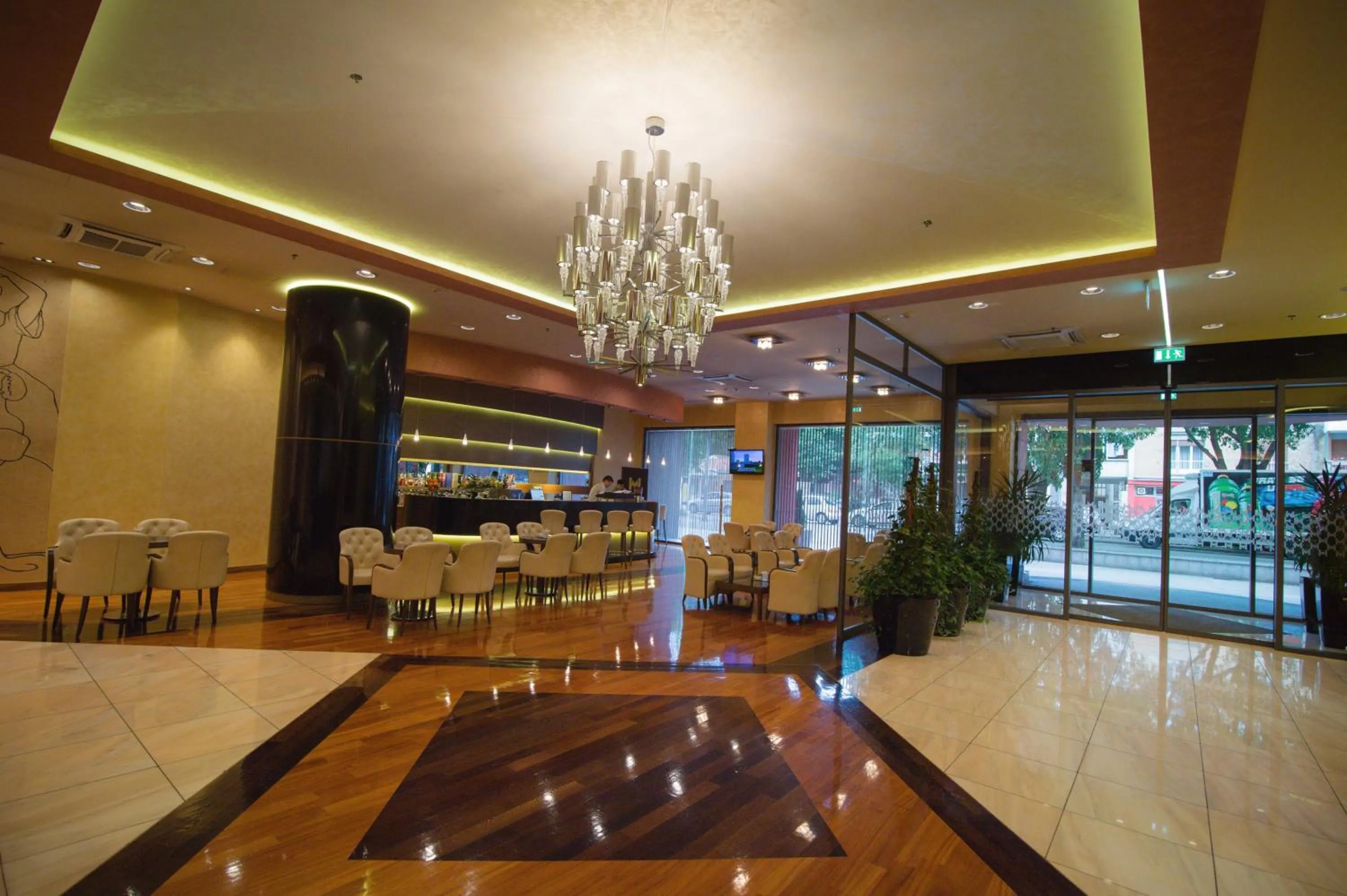 Lobby or reception in Hotel Mepas