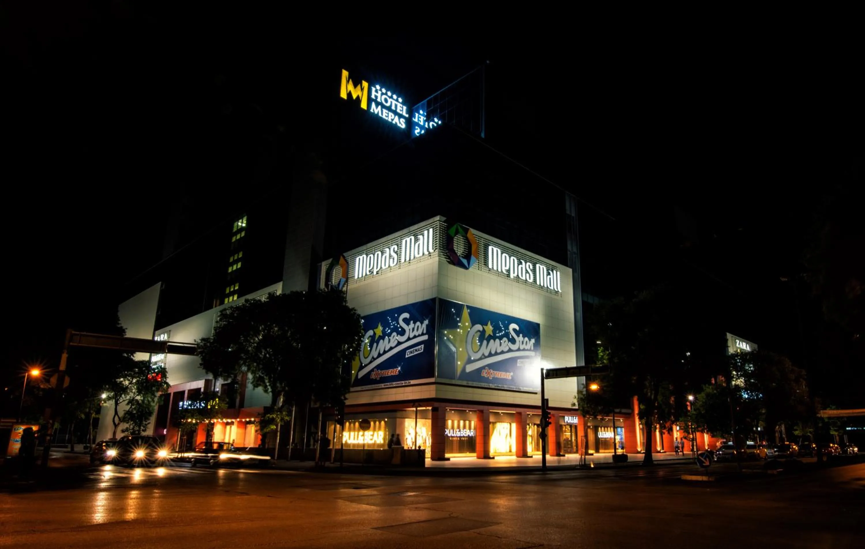 Facade/entrance in Hotel Mepas