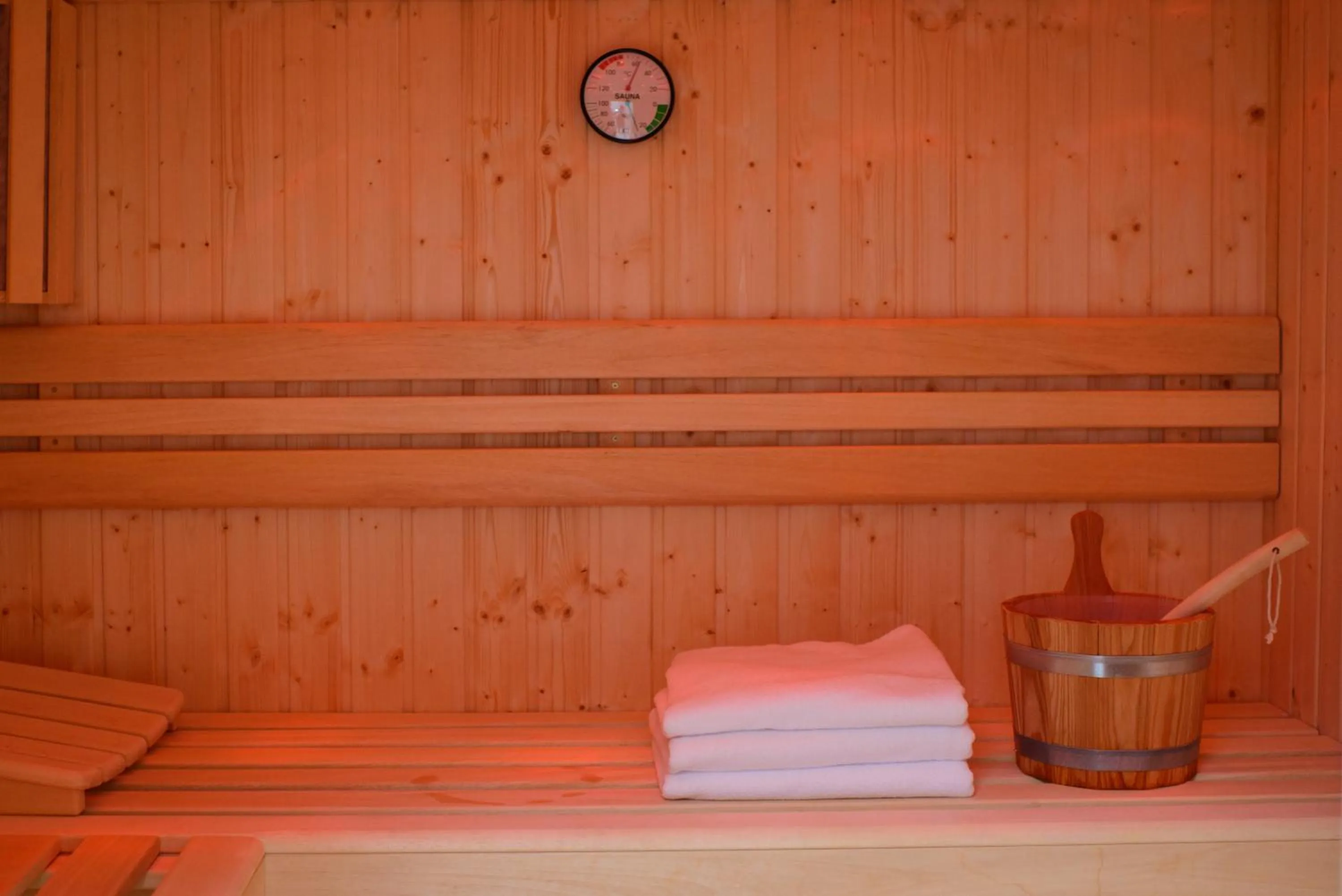 Sauna in Hotel Mepas