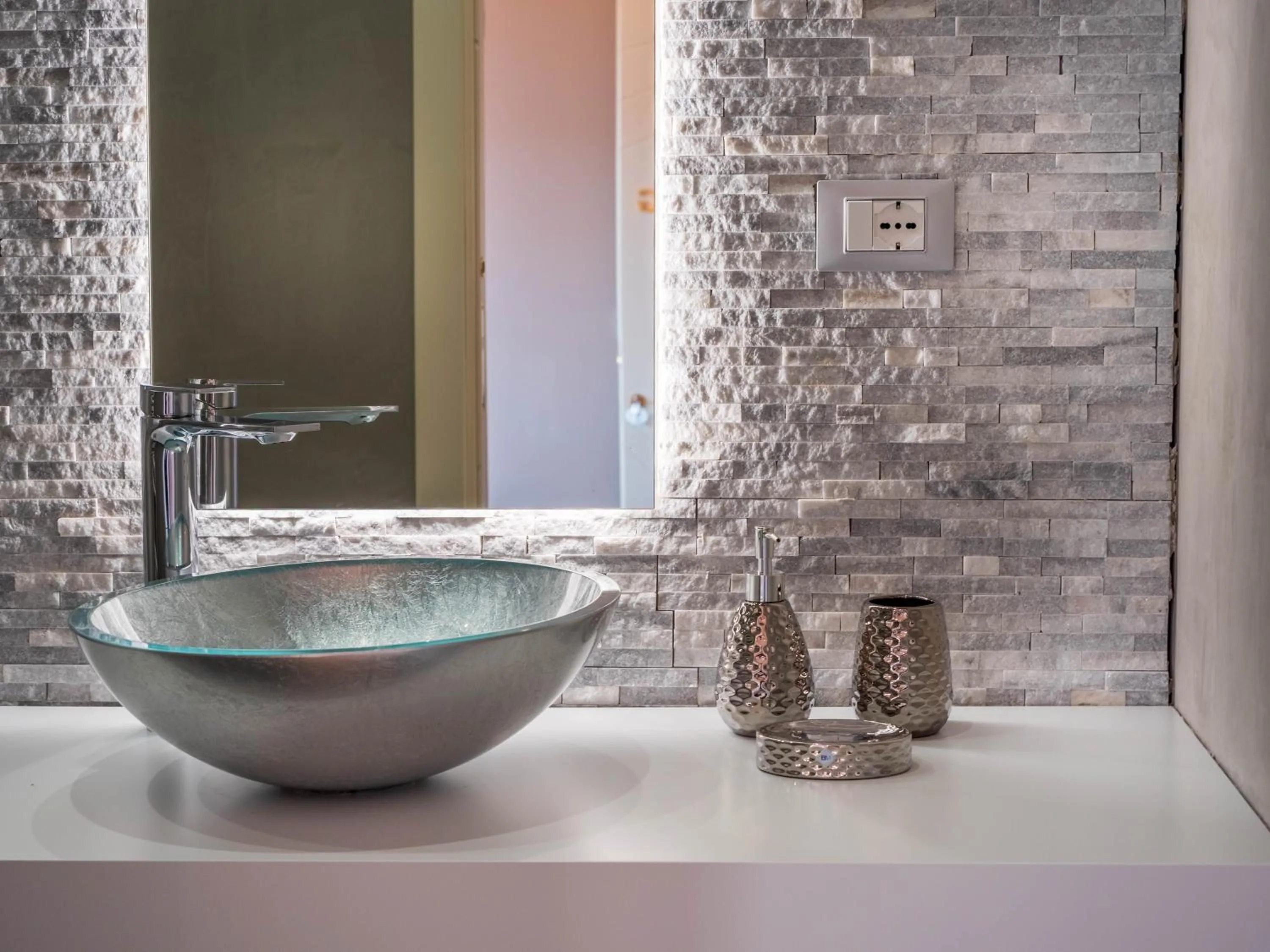 Bathroom in Blossoms of Siena, Adults Only