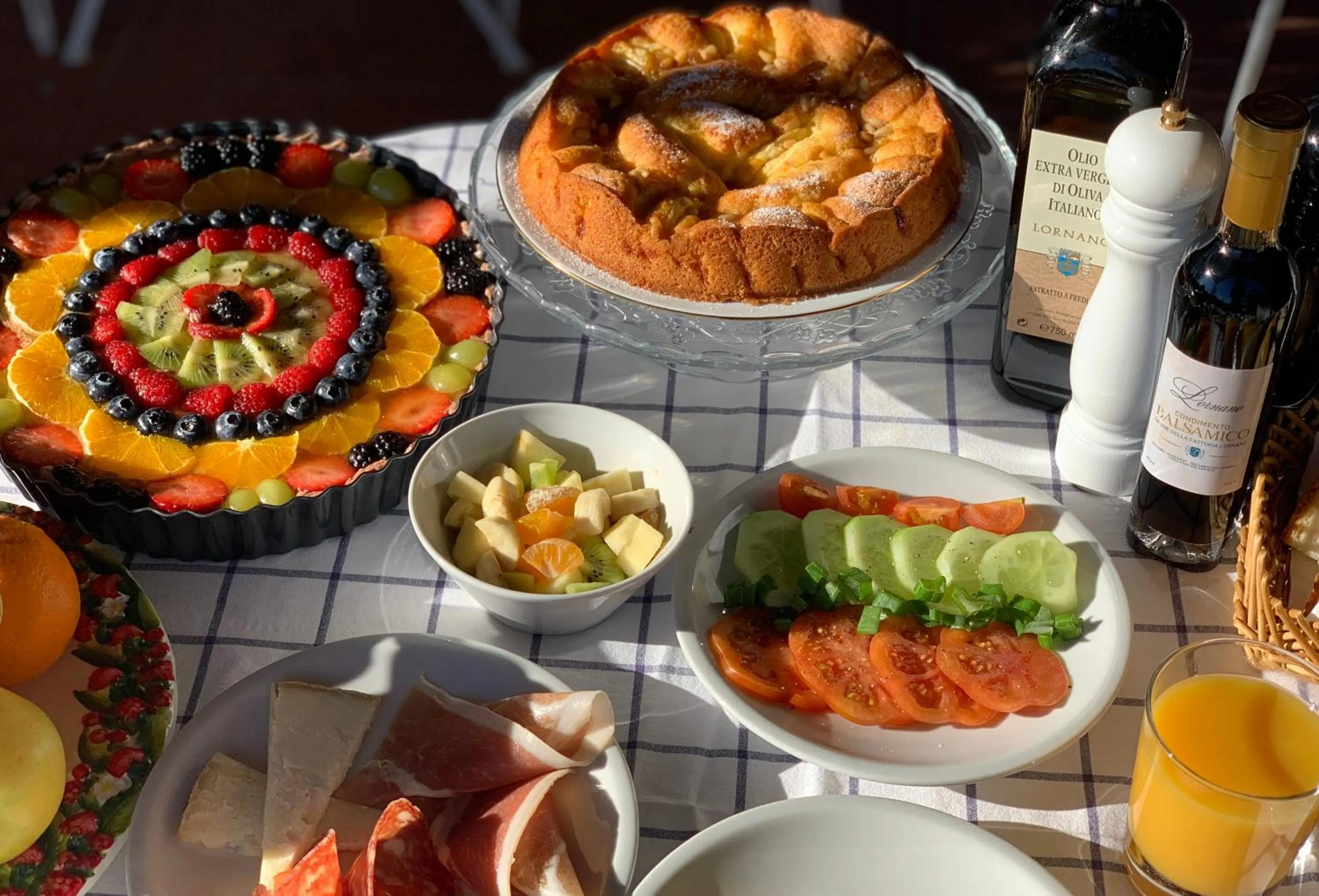 Breakfast in Fattoria Lornano Winery