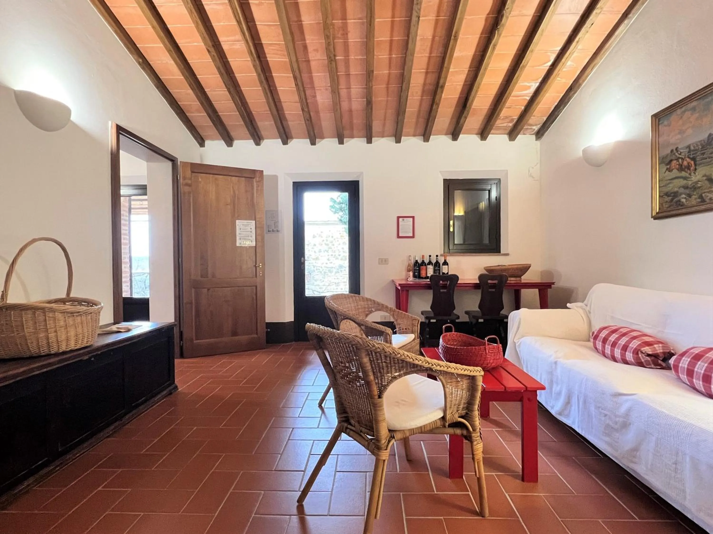 Day, Bed in Fattoria Lornano Winery