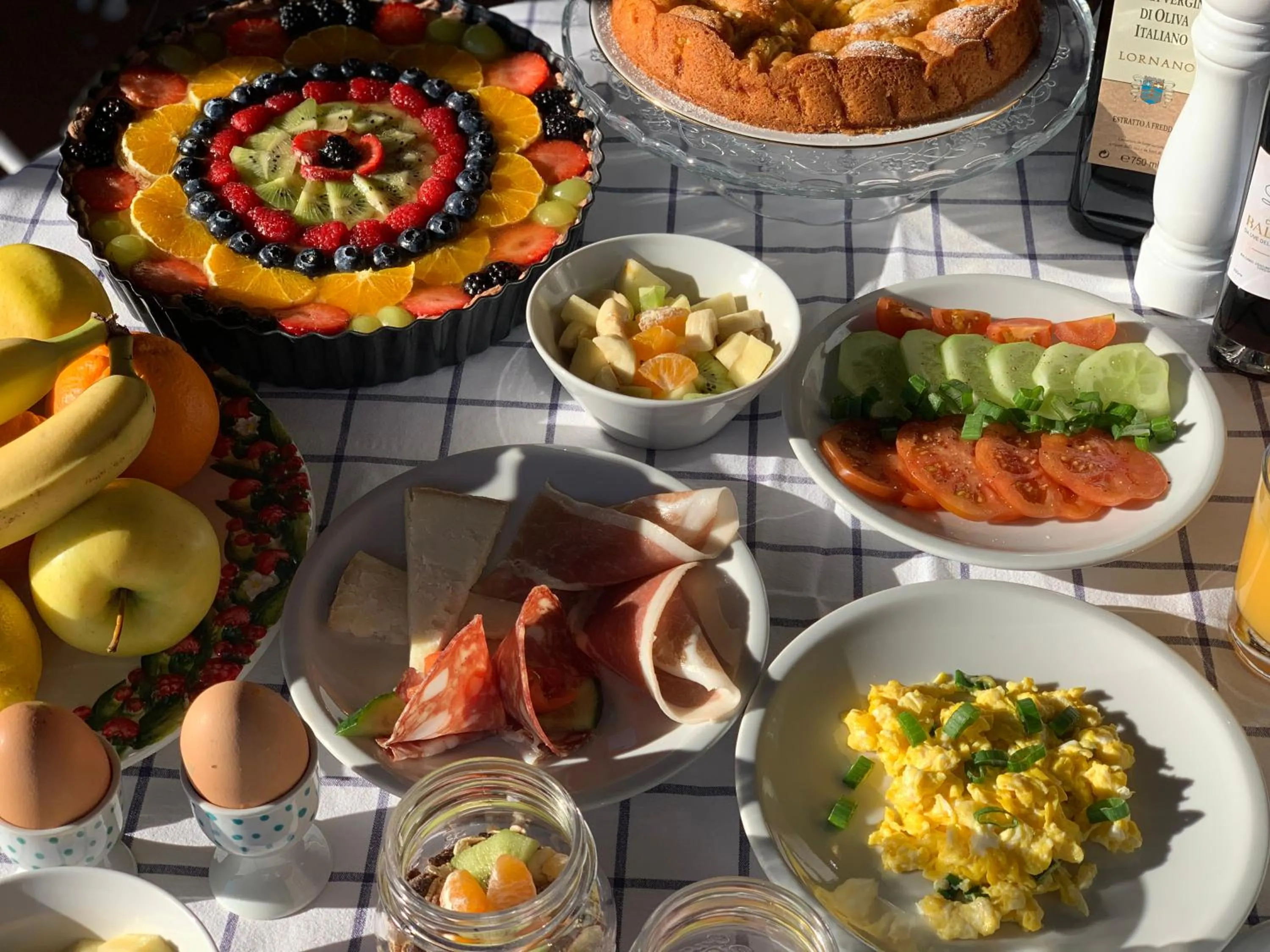 Breakfast in Fattoria Lornano Winery
